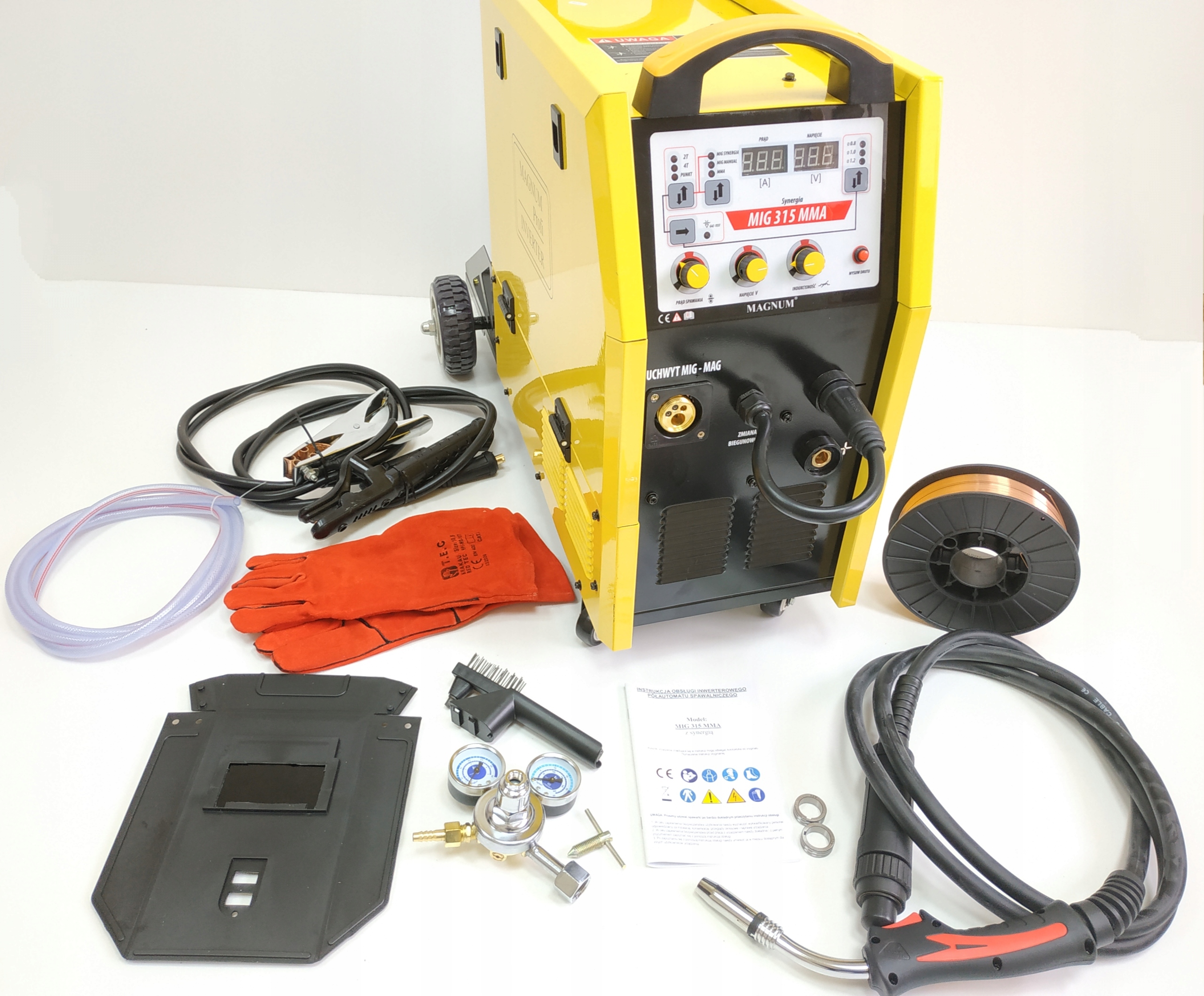 Spawarka INWERTOR Migomat MAGNUM MIG 315 SYNERGIA