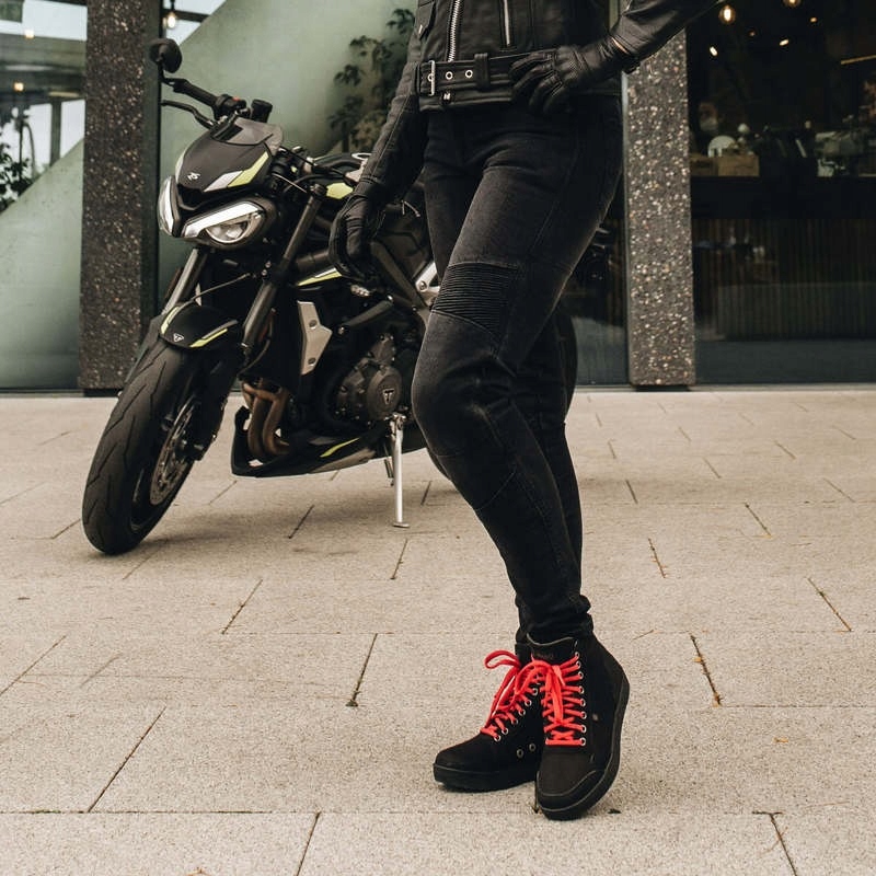 Spodnie Jeansowe Ozone Agness II Lady Washed Blue Materiał jeans