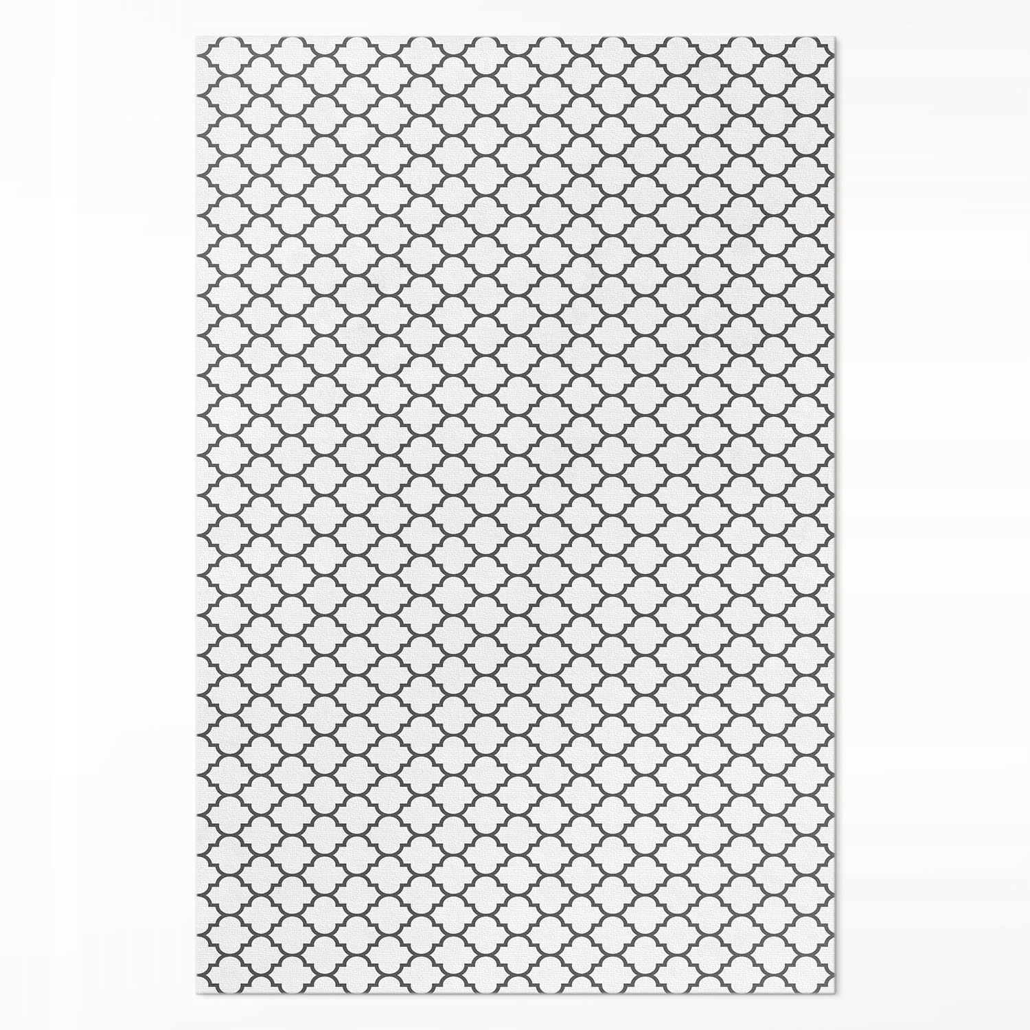 Koberec koberec S Potiskem Elegantní mozaika, stylové dlaždice, velikost XXL, 150 x 225 cm