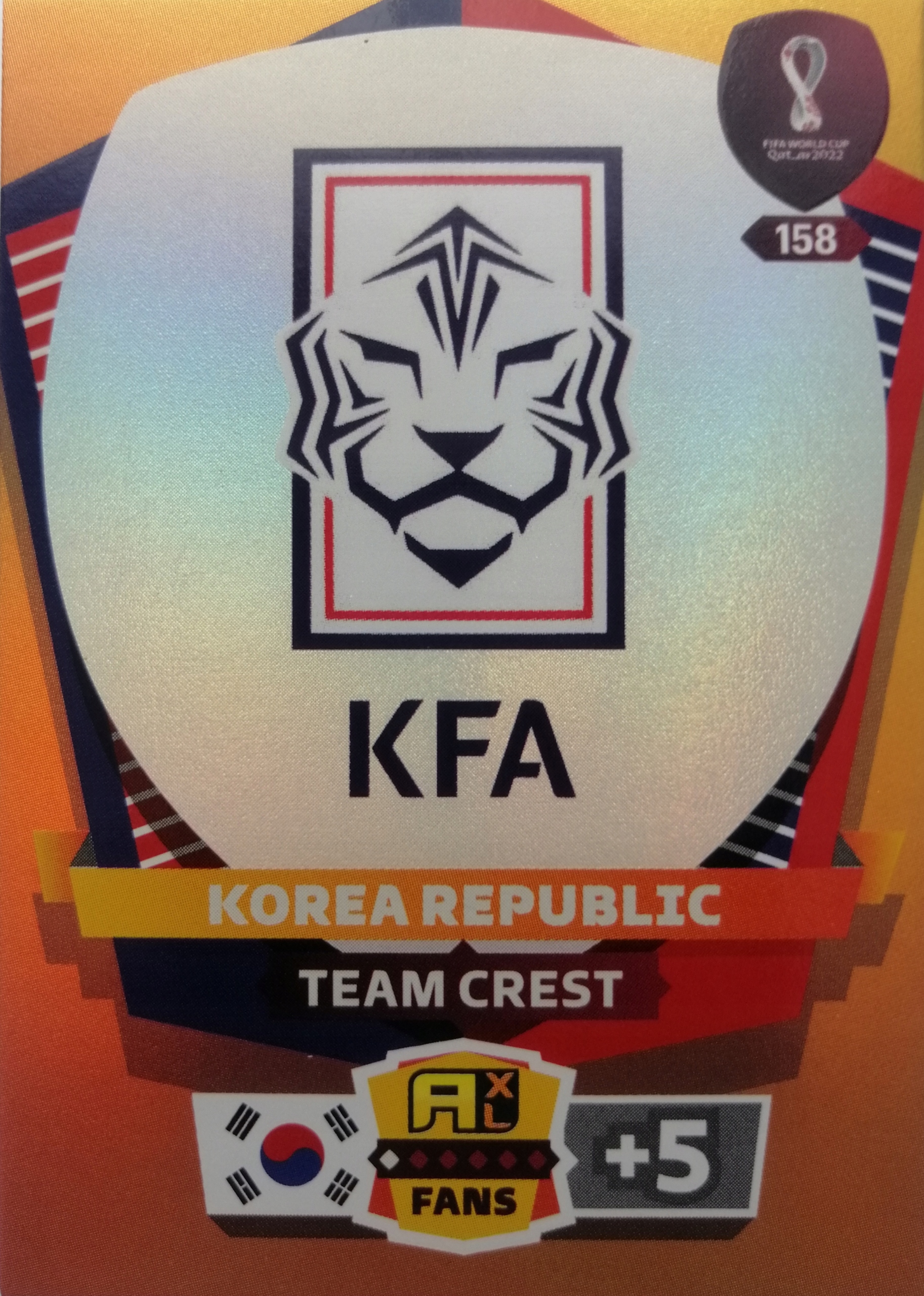 World Cup Qatar 2022 Team Crest Logo 158 Korea