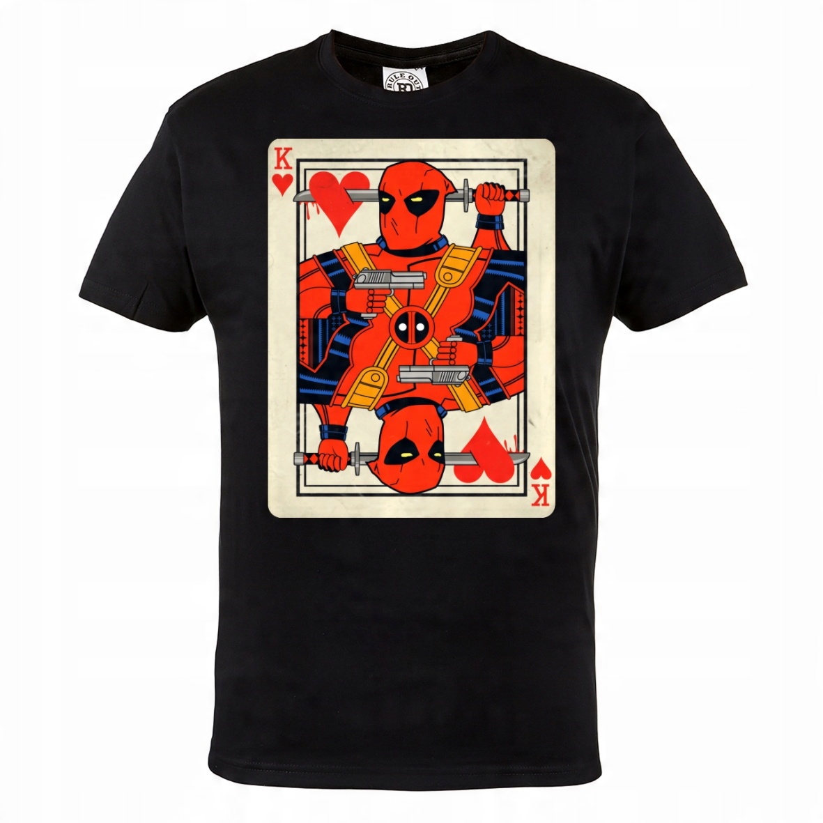 

Męska Koszulka Bawełniana Dla Fana Deadpool Marvel