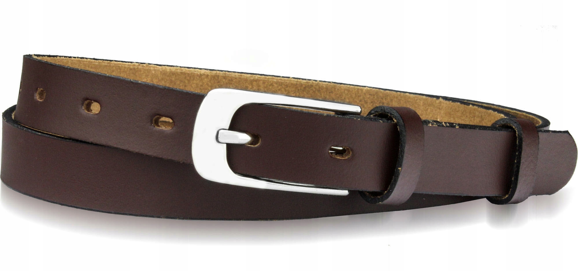 

Pasek Damski Skórzany Stevens Brązowy Skóra 90cm