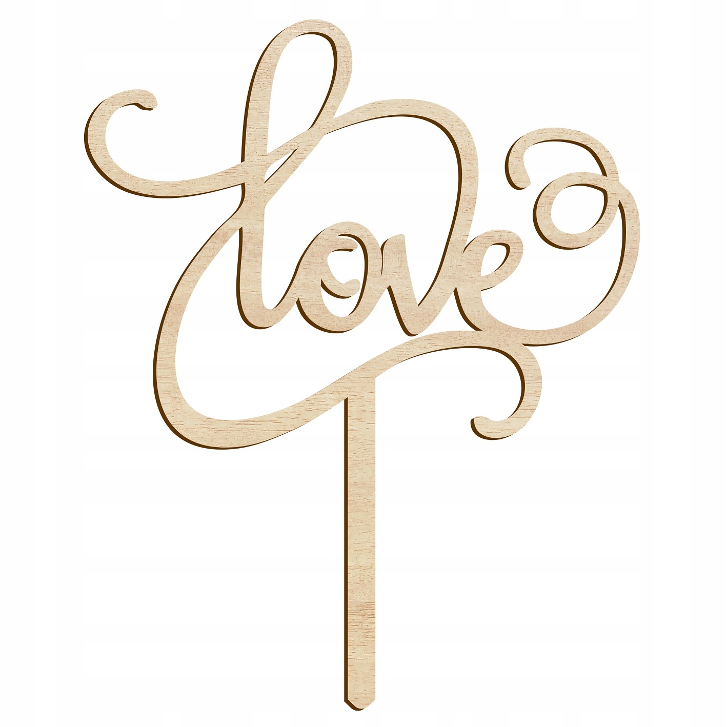 

Topper Ślubny Na Wesele Love Eko 20 x 20cm