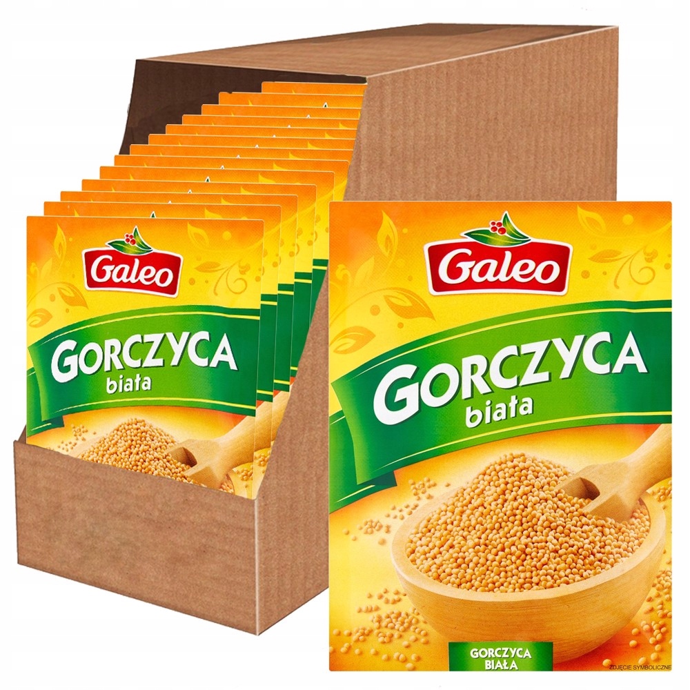 Levně Galeo bílá Hořčice 24 g x 30 kusů