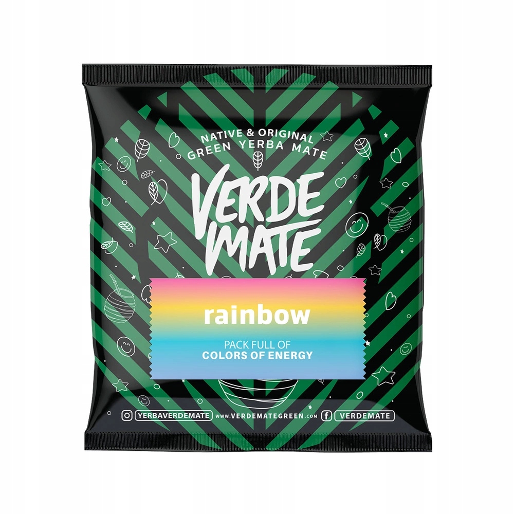 Levně 9 x Verde Mate Green Rainbow 50 g