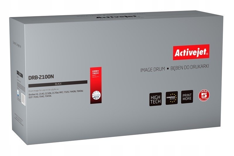 Activejet DRB-2100N Bęben (zamiennik Brother DR-2100; Supreme; 12000 stron;