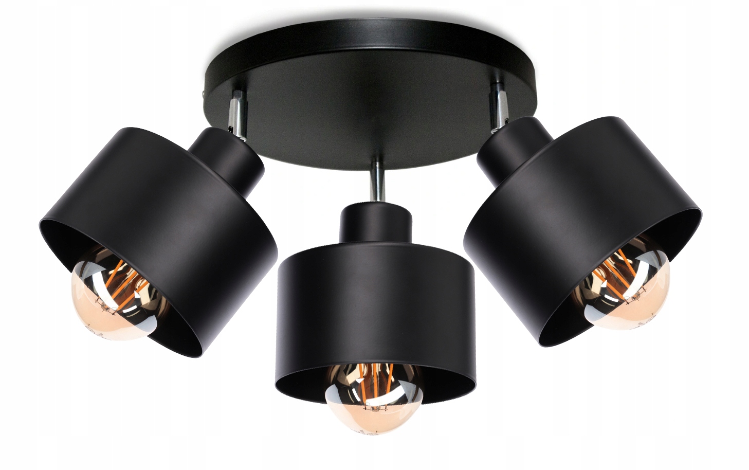 

Lampa Sufitowa Wisząca Plafon Loft 3 Żyrandol Led