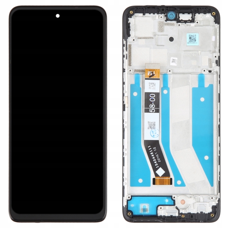 Nowy Ekran LCD Motorola Moto G73 XT2237-1, XT2237-2 Z Ramką