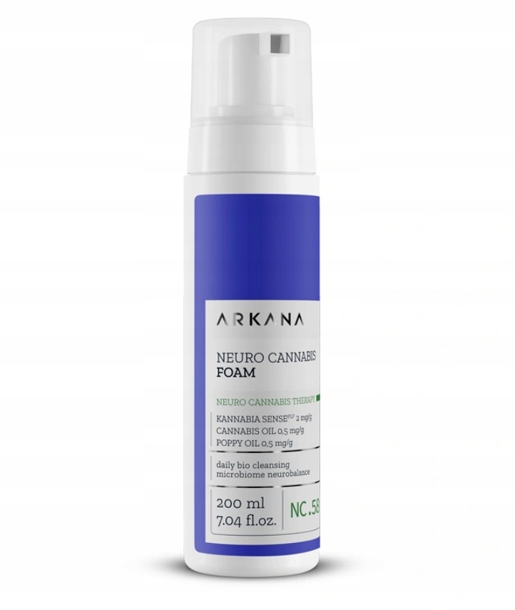 Arkana Neuro Cannabis Foam – kanabisová neuro-pěnová pěna 200 ml