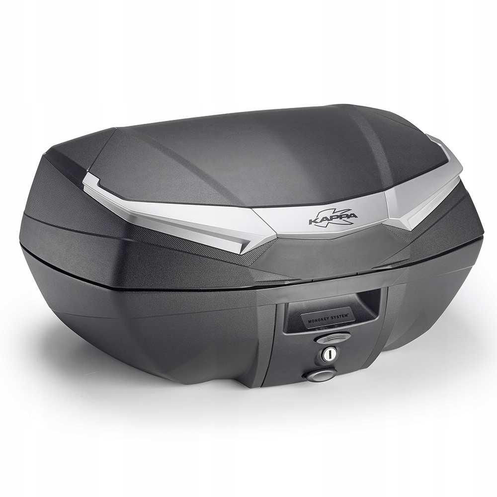 Kappa 2024/01 Stredový Kufor 49 L Monokey K4900A K'vanguard So Striebornými Ws