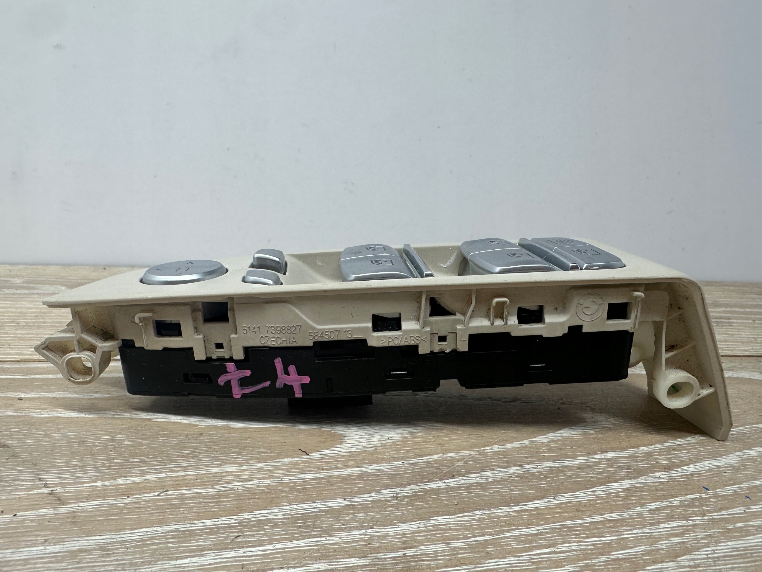 switch panel of the window Bmw 7 G11 7398827 9382503
