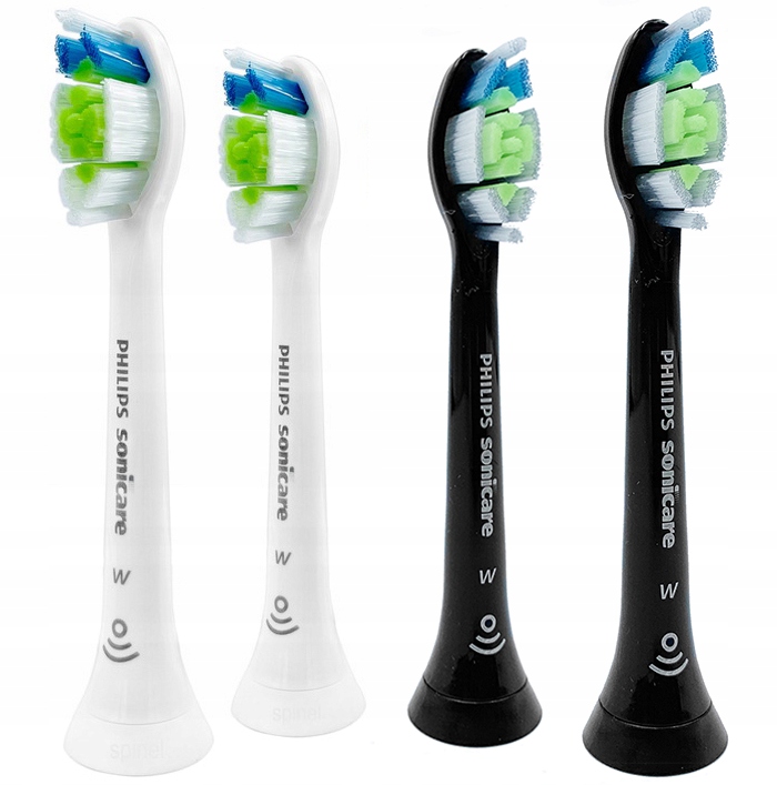 4x Końcówka Philips Sonicare Diamond Clean HX6064 Do Szczoteczki Sonicznej