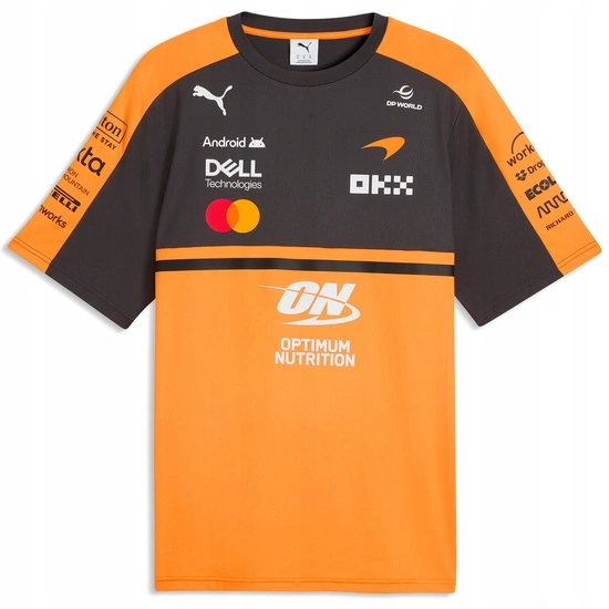 Tričko McLaren F1 2026 Team oranžová vel. S