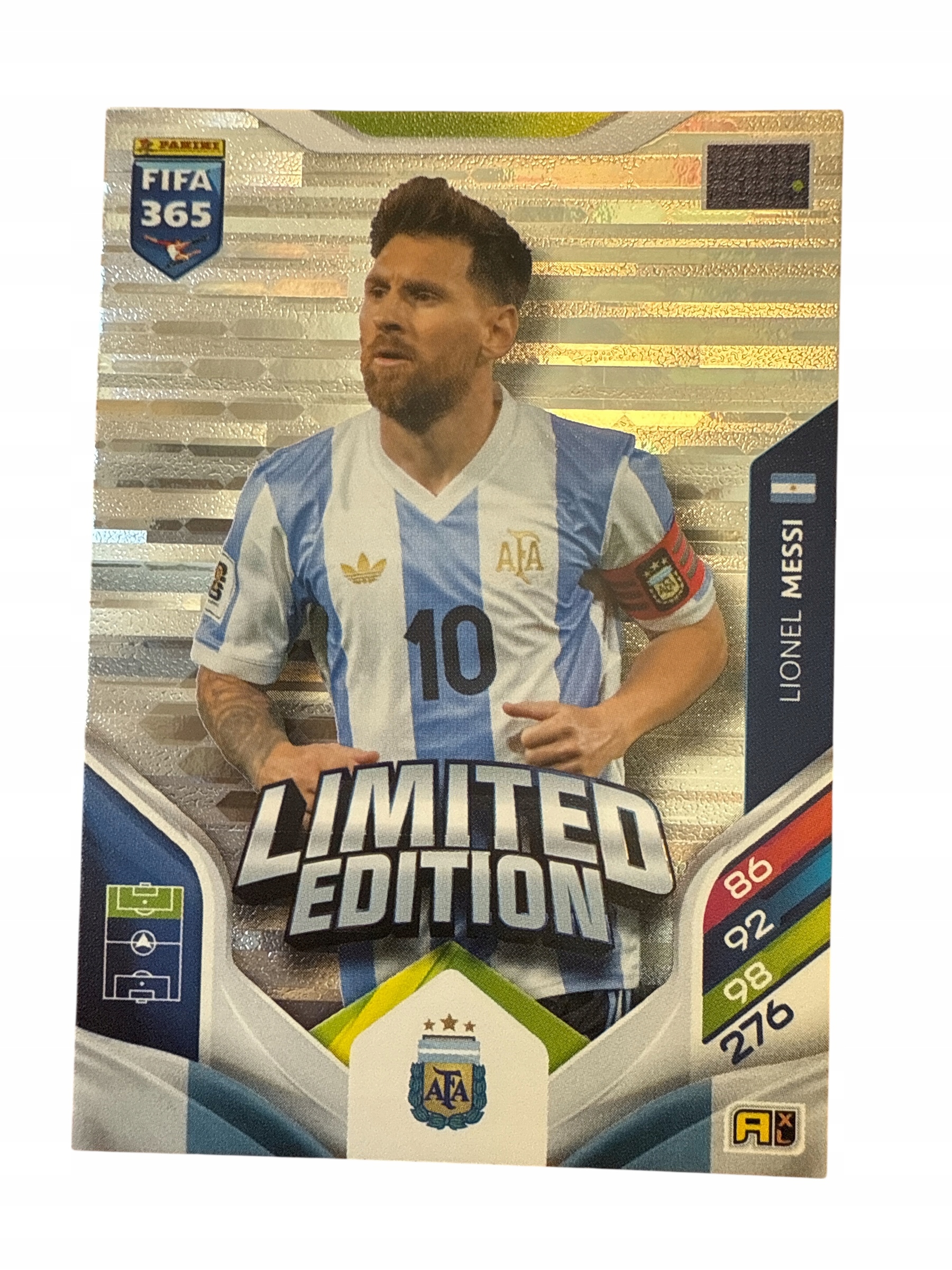Fifa 365 2026 Adrenalyn XL Panini limited Messi