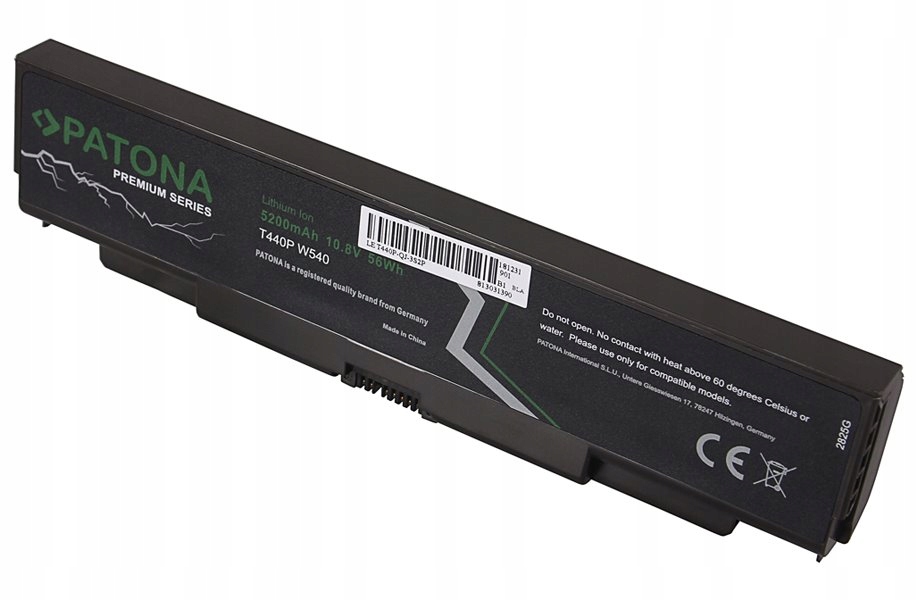 Patona baterie pro ntb Lenovo L440/T440p 5200mAh Li-Ion 10,8V 45N1145 Premi