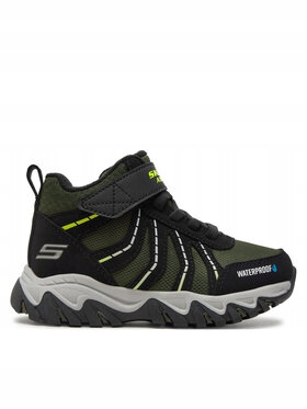 Skechers Boys Rugged Ranger Hydro-Scout Ankle Boot, Black Green, 13.5 Uk Ch
