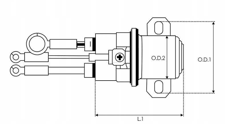 SS1040 Przekaźnik rozrusznika Cummins Mack Volvo EAN (GTIN) 5901259492620