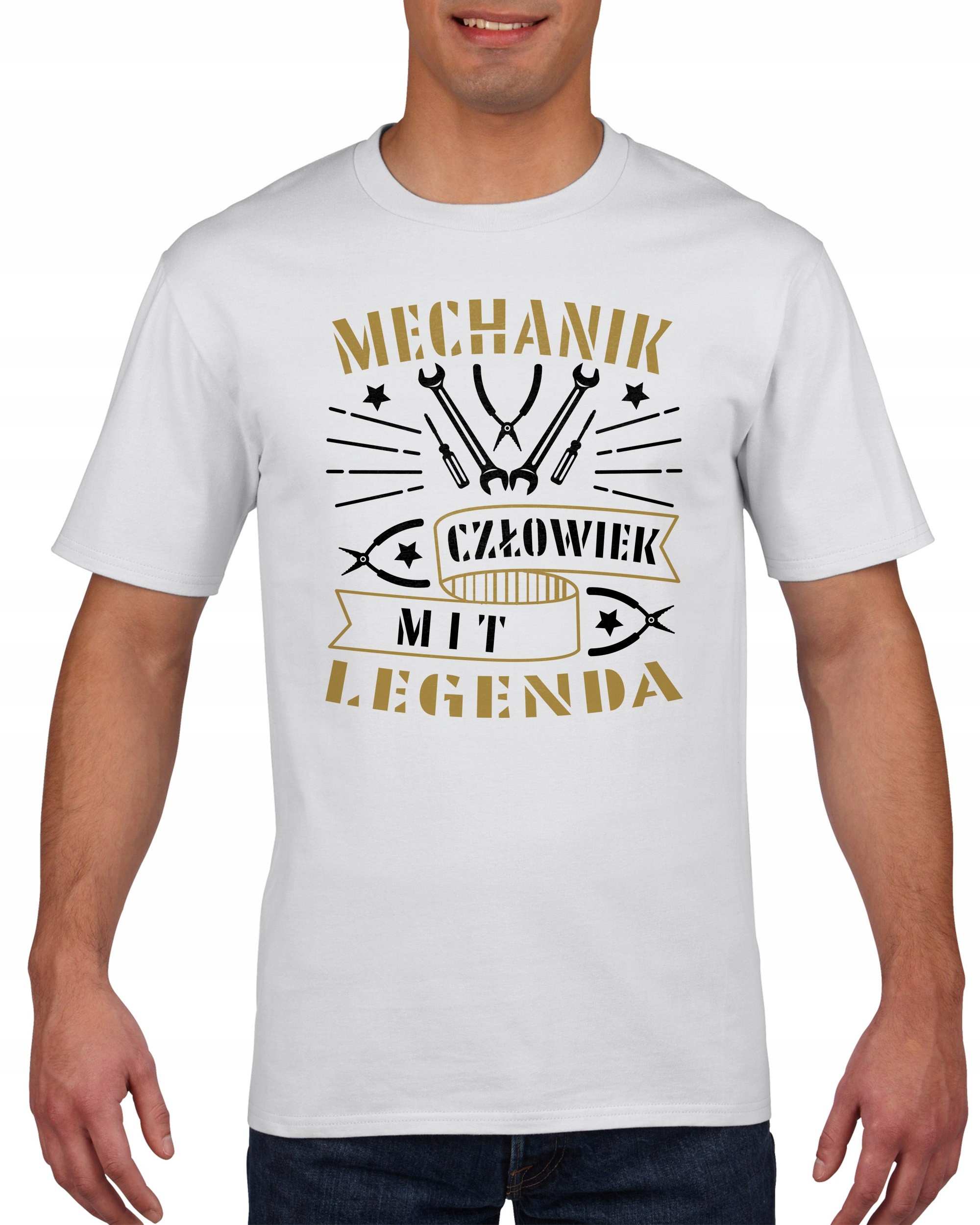 

Koszulka meska Mechanik Czlowiek Mit Legenda M