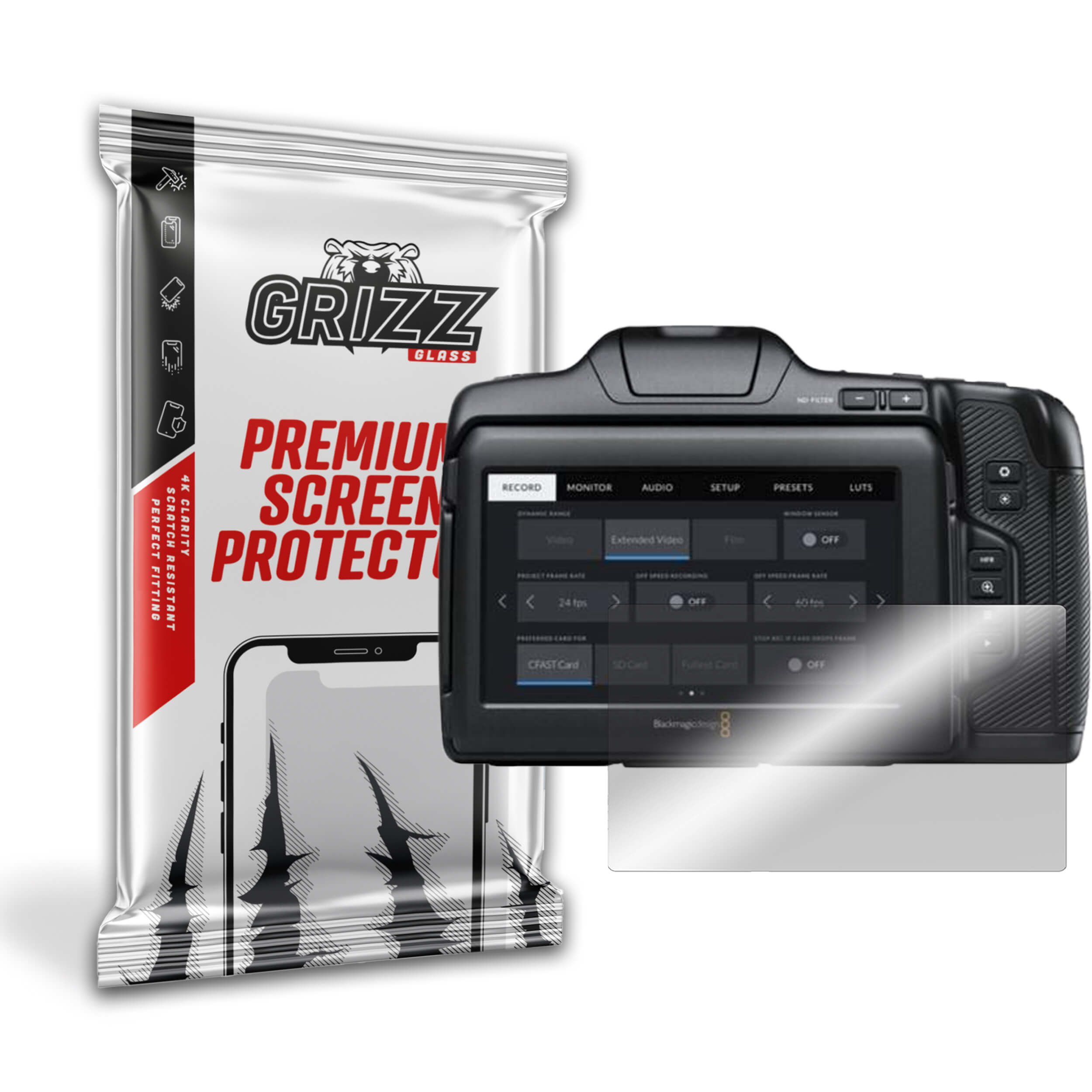 

Szkło hybrydowe do Black Magic Pocket 6K Pro