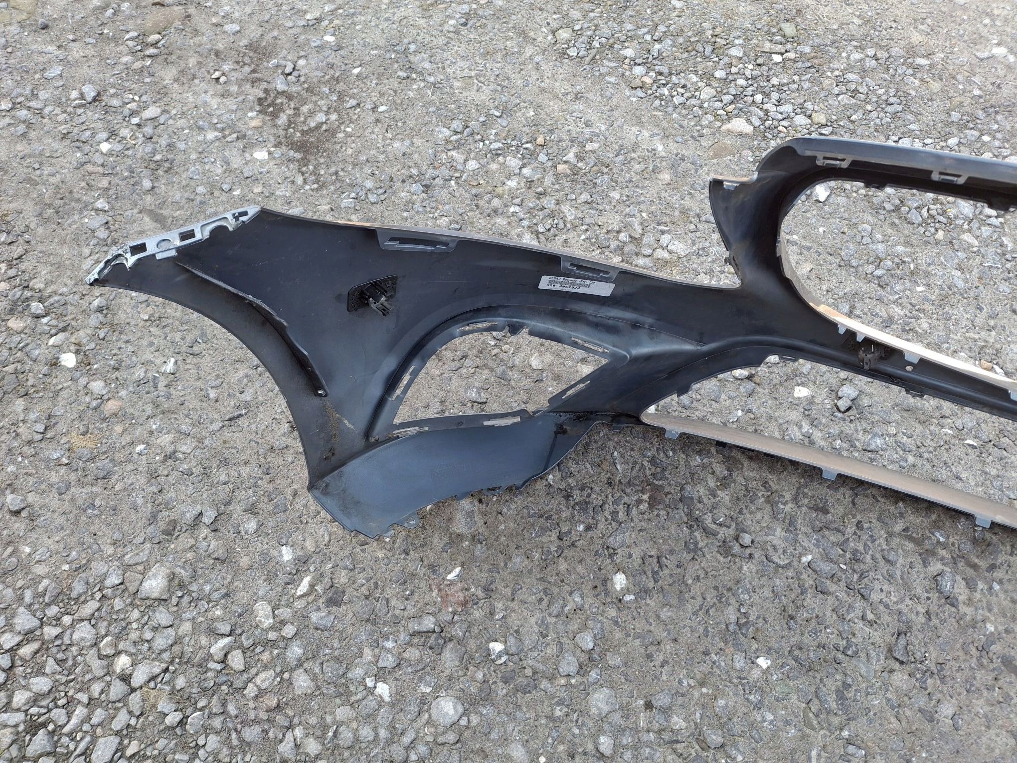 front bumper MERCEDES C-KLASA W205 LIFT 2018R->