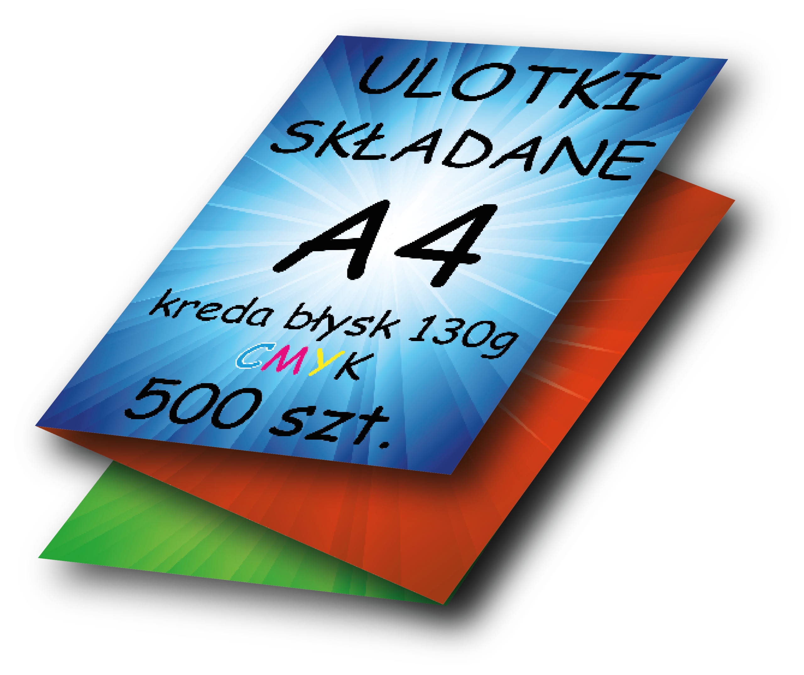 

Ulotki składane A4 do DL Z/c Kreda 130g 500 szt