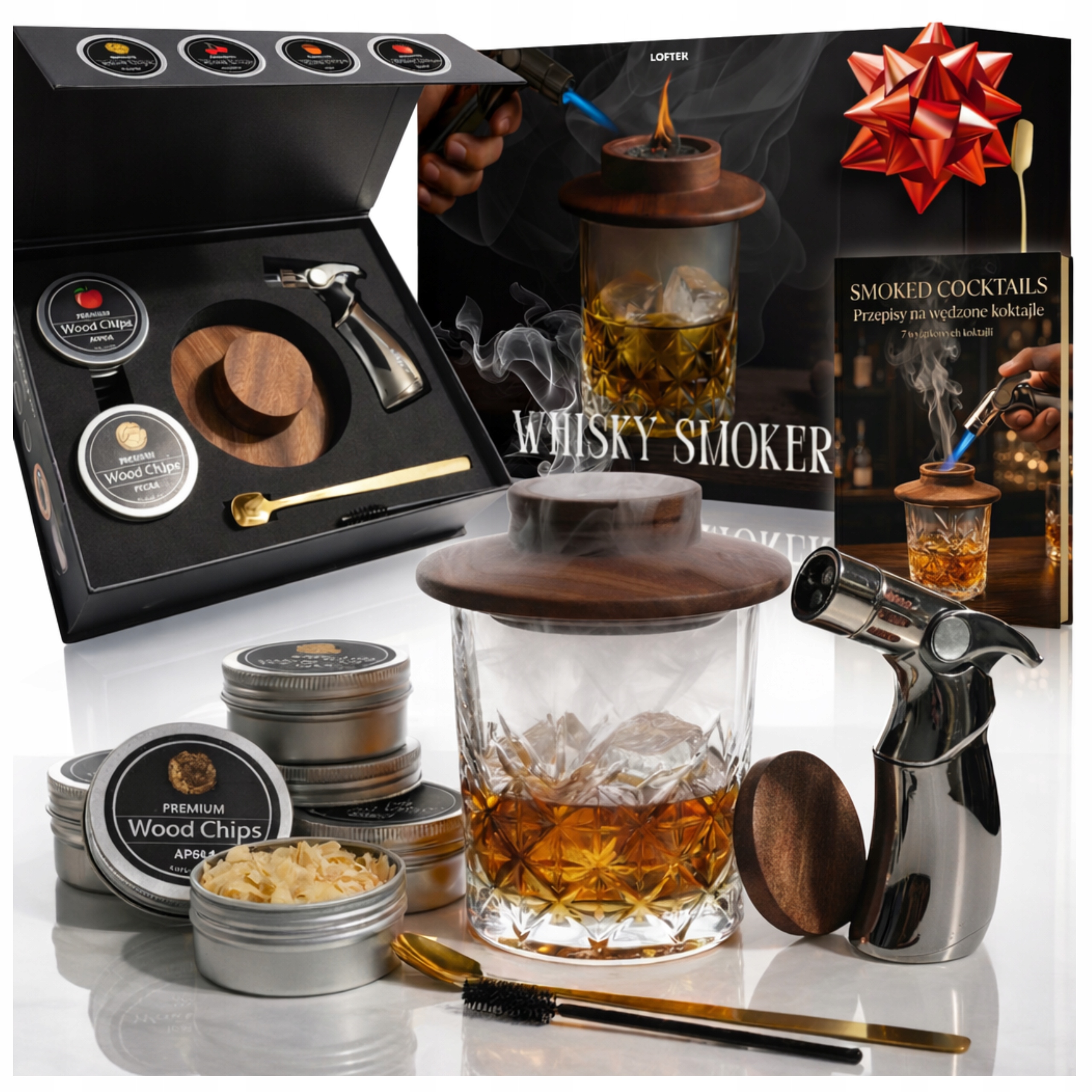 Sada na uzení Whisky Smoker Dárek k narozeninám pro muže E-kniha