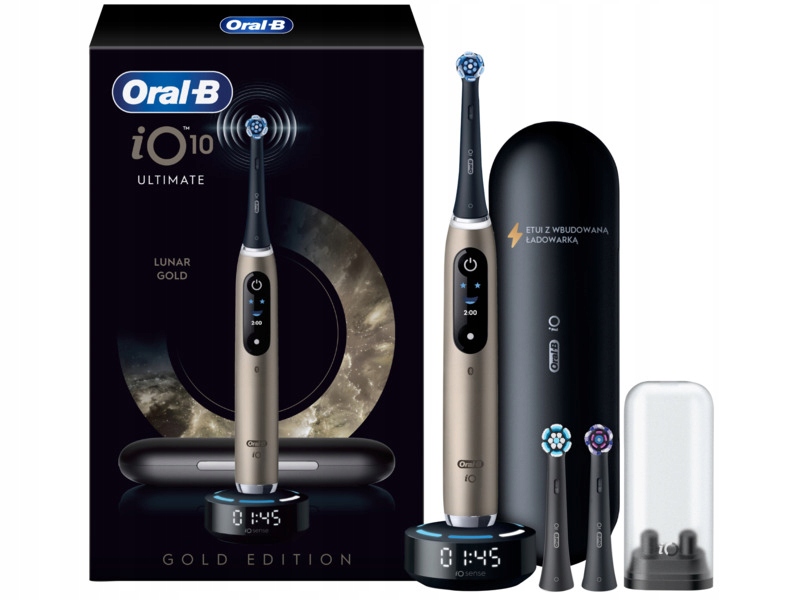 Szczoteczka magnetyczna Oral-b iO 10 Złoty Etui