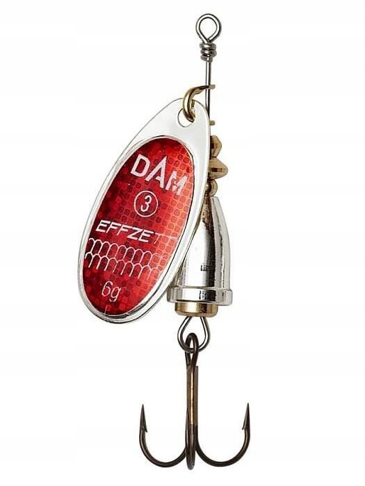 Dam Effzett Błystka Spinner Executor 3g 1 Red