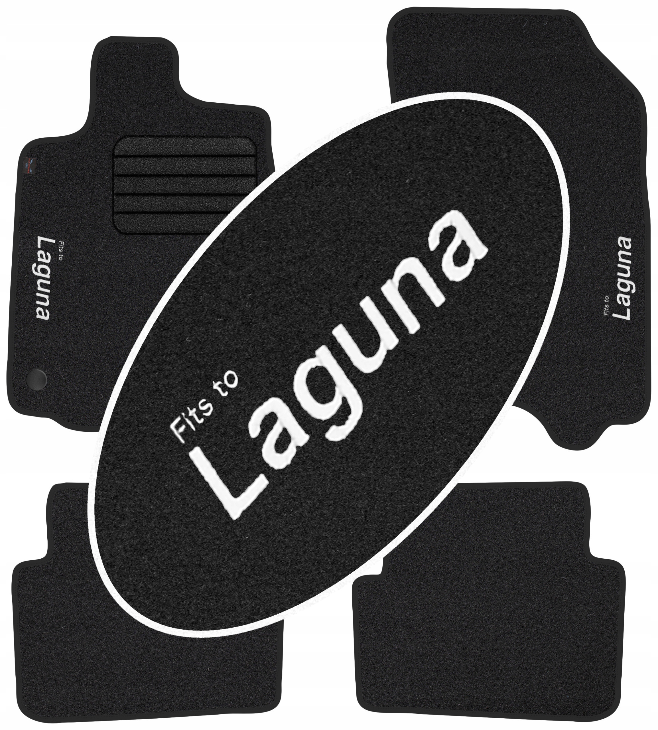 

Laguna III 2007-2015 Dywaniki welurowe Haft