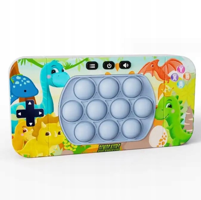 GRA ZRĘCZNOŚCIOWA POP IT ANTYSTRESOWA ELEKTRYCZNA DINOZAURS