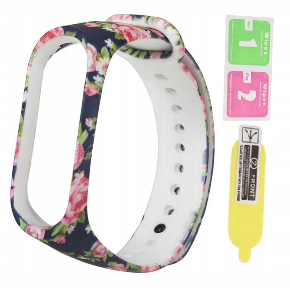 

Opaska Zamienna do Xiaomi MI Band 5 Wzór Folia g