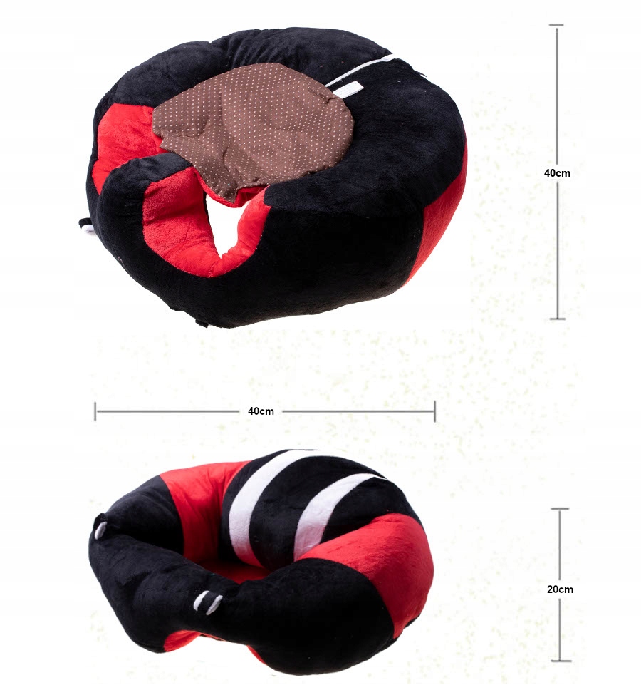 Pufa dla dzieci siedzisko bawełniane pluszowe Waga produktu z opakowaniem jednostkowym 0.528 kg