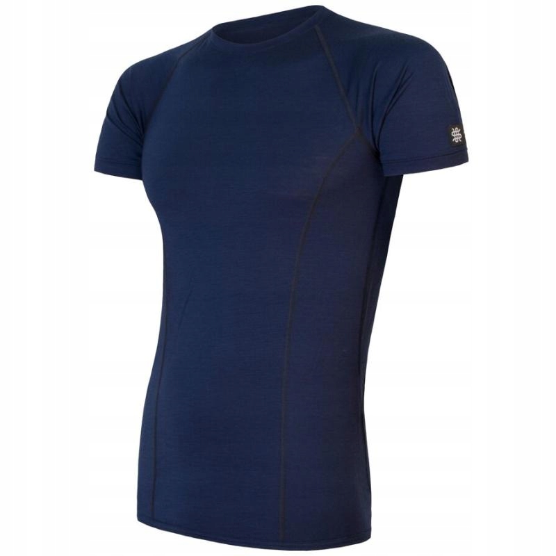 Sensor Triko Merino Active pánské krátký tmavě modrá L