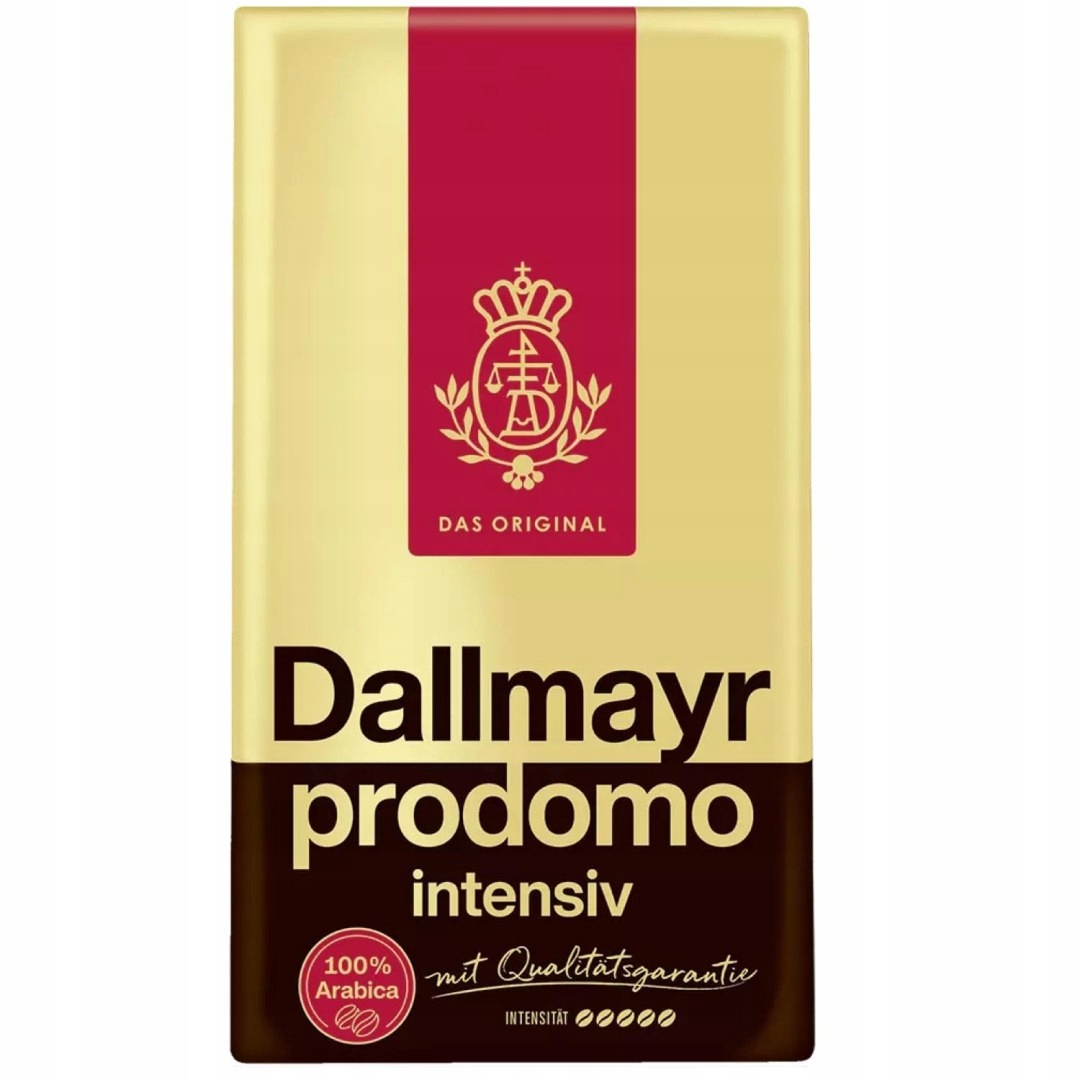 Levně Dallmayr Prodomo Intensiv 100% Arabica Mletá Káva 500 g