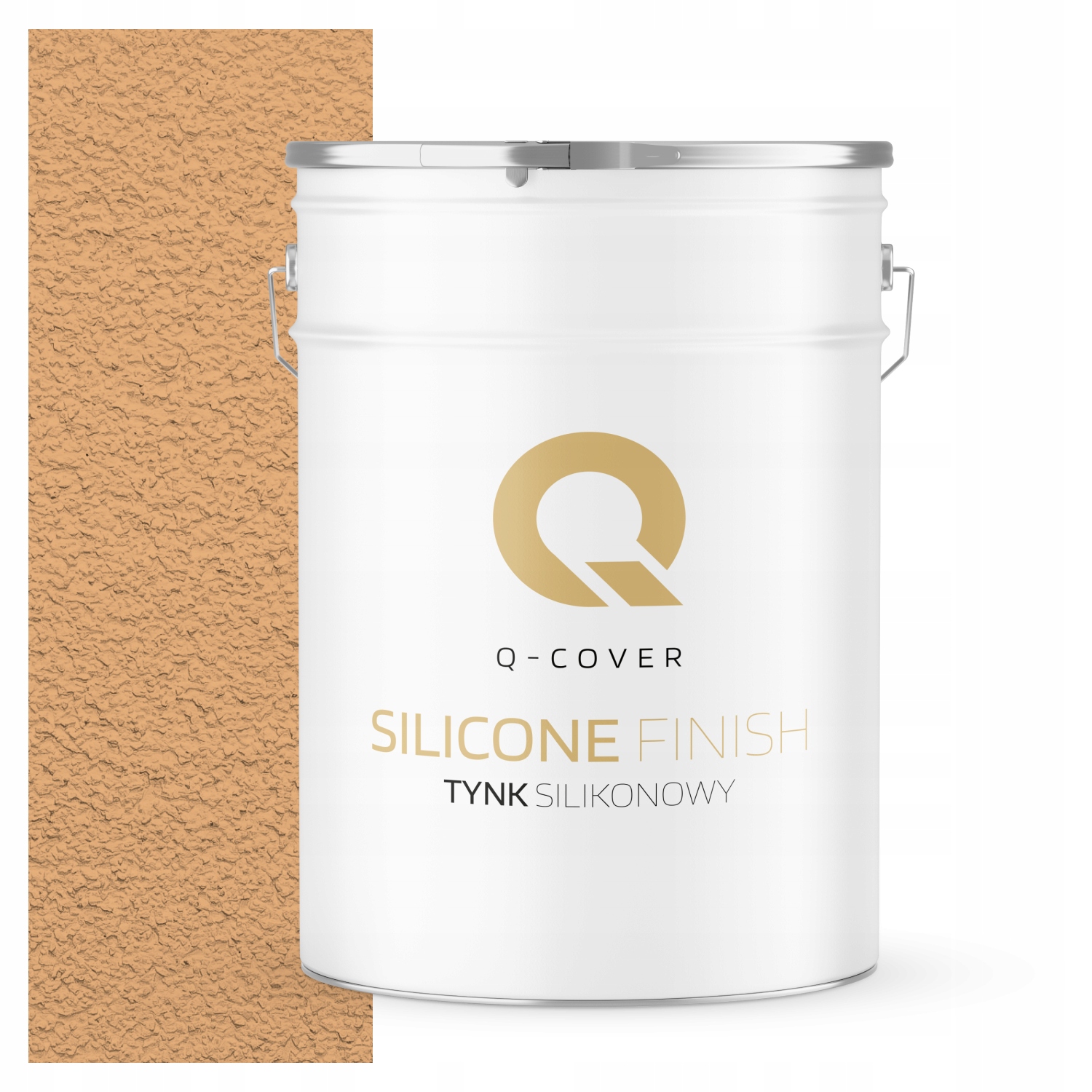 Silikonová Fasádní Omítka Broskvová F585 25KG Beránek Granulace 1.0mm