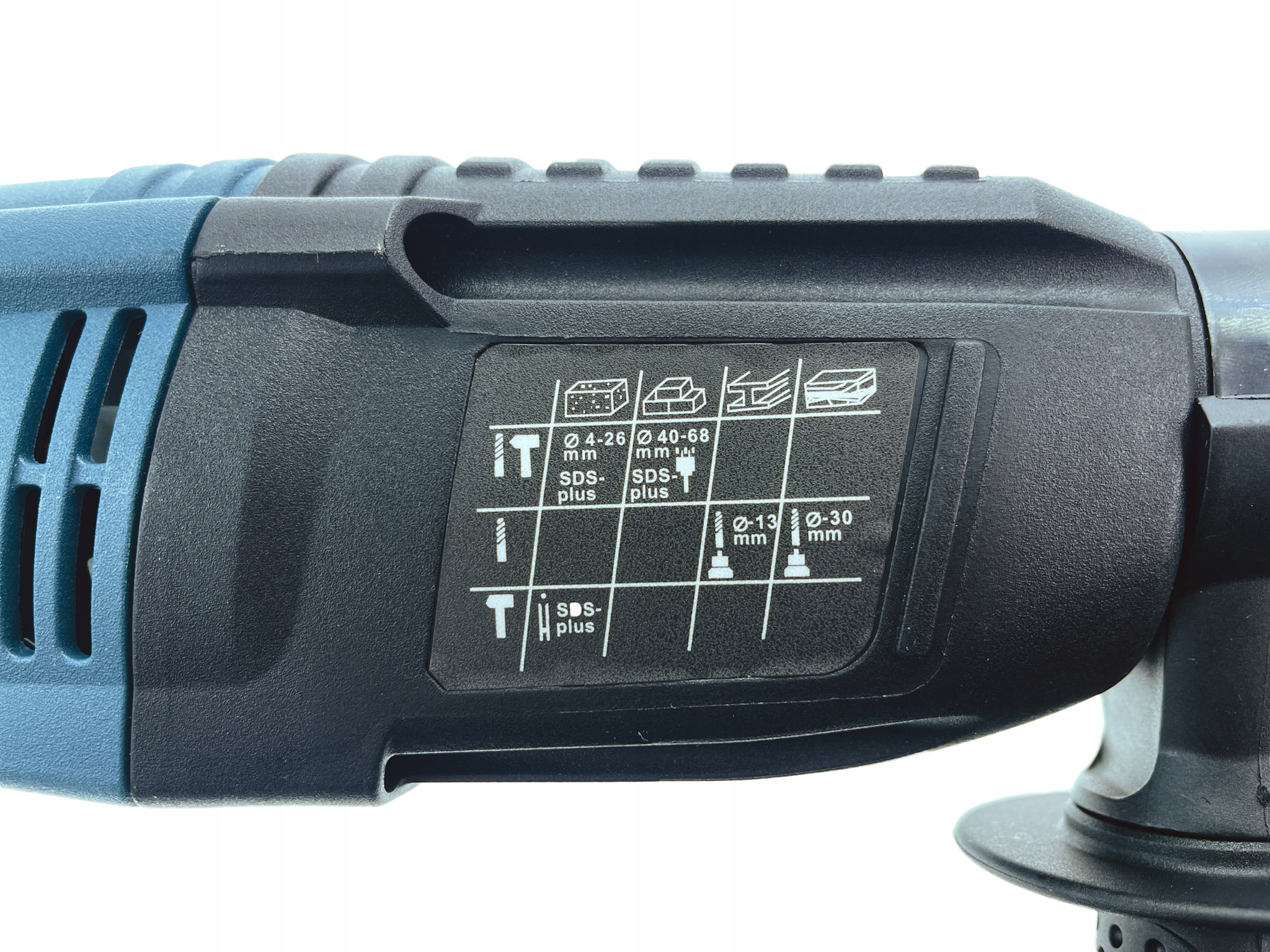 MŁOTOWIERTARKA SDS+ 2950W 4-FUNKCJE + 3X WIERTŁO + DŁUTO + PRZECINAK Marka Fighter