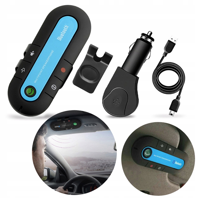 

Zestaw Głośnomówiący Bluetooth Do Samochodu Auta