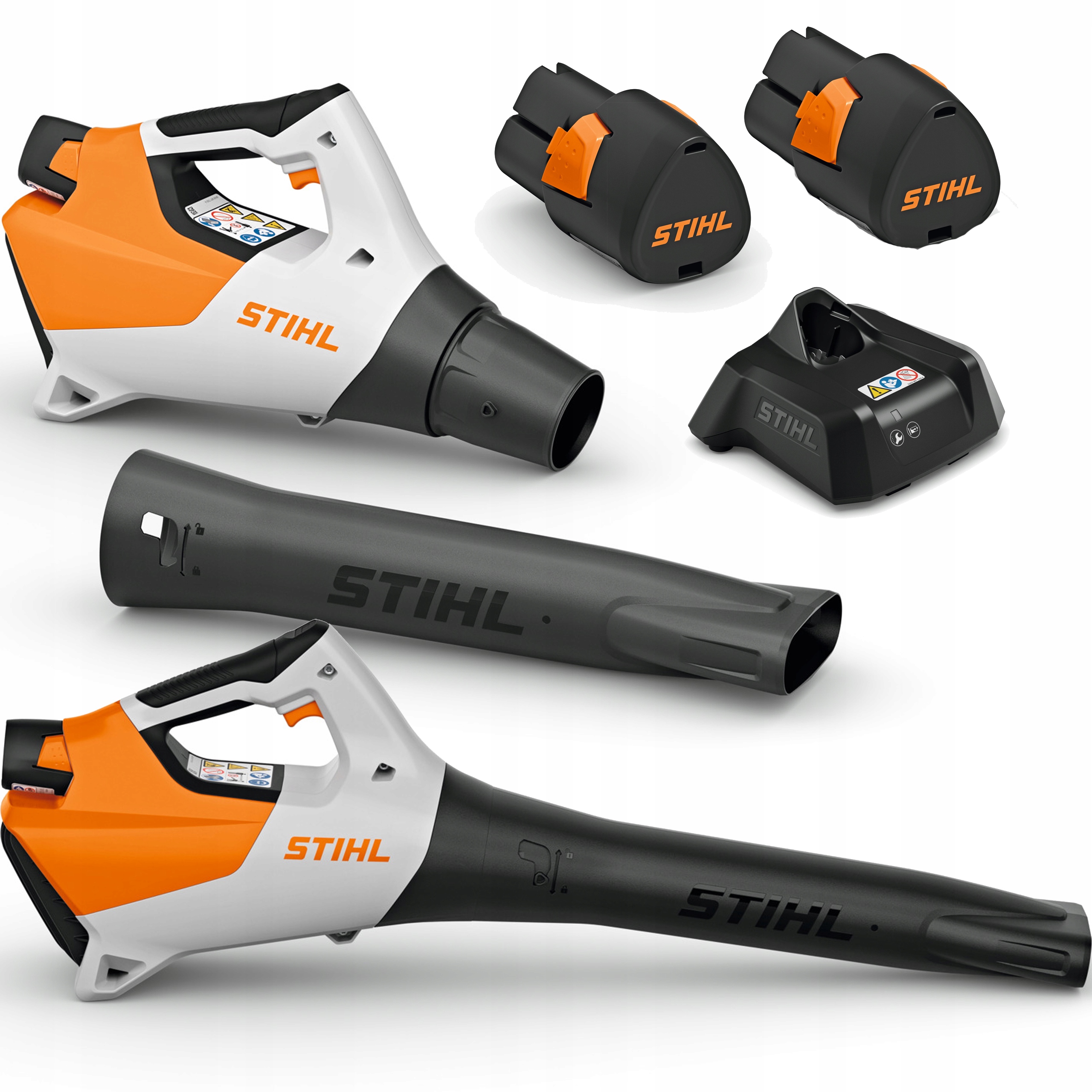 Ľahká Praktická Akumulátorová Fúkačka Stihl Bga 30 2x Batéria Nabíjačka