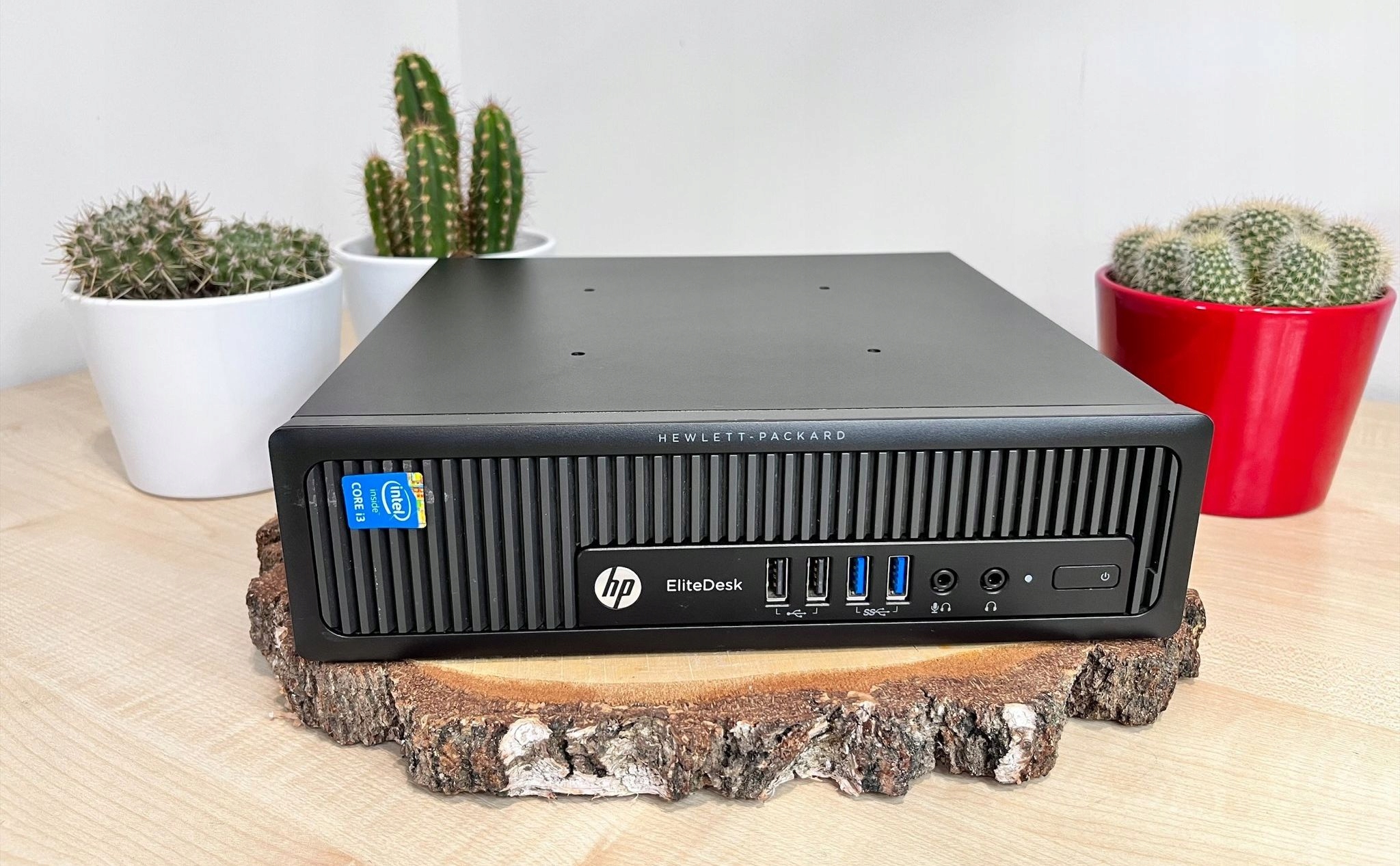 Mini PC HP 800 G1 USDT Core i3-4130 8/320 2xDP W11 Marka HP