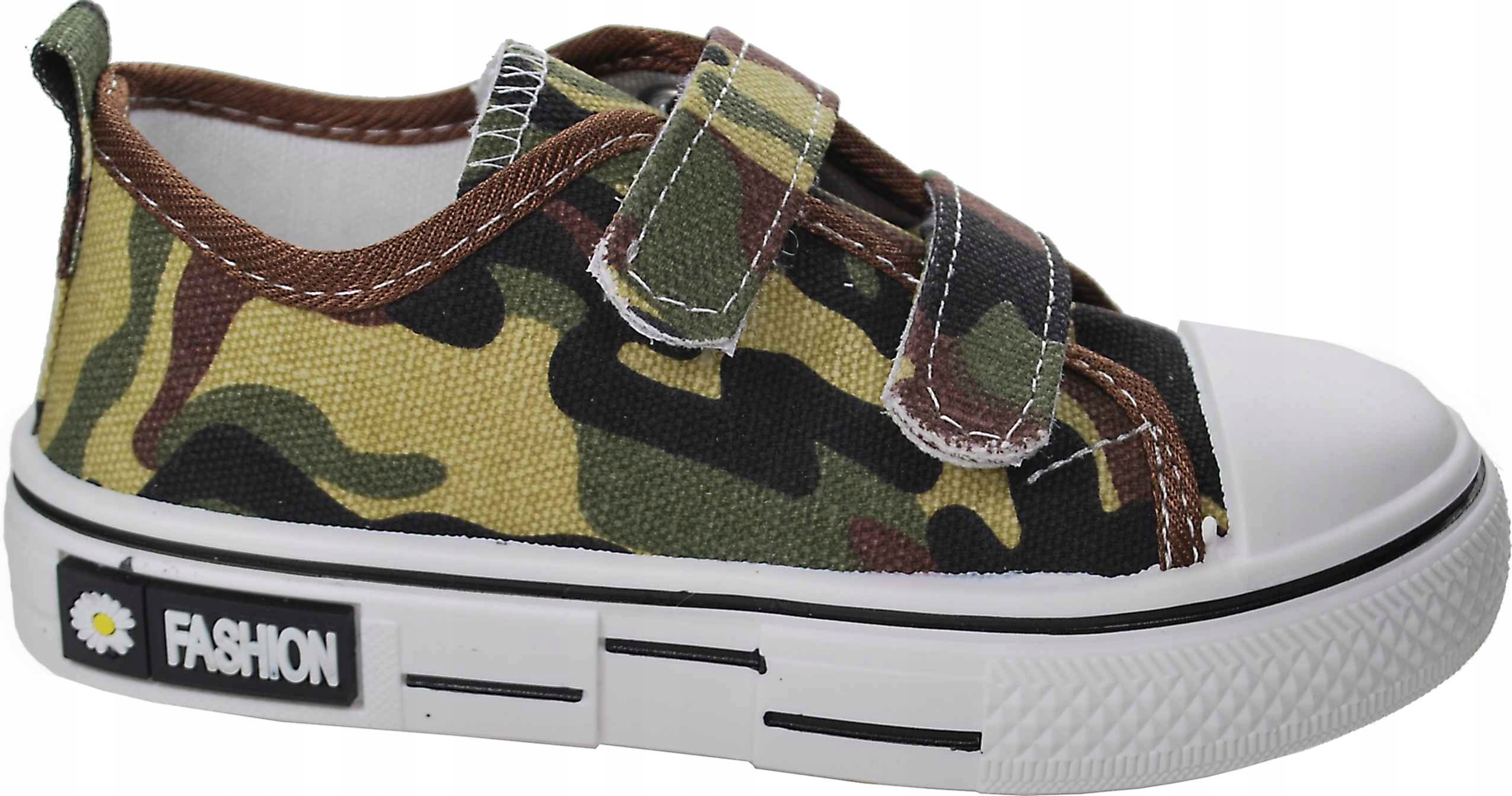 

Khaki moro trampki tenisówki na rzepy r 27