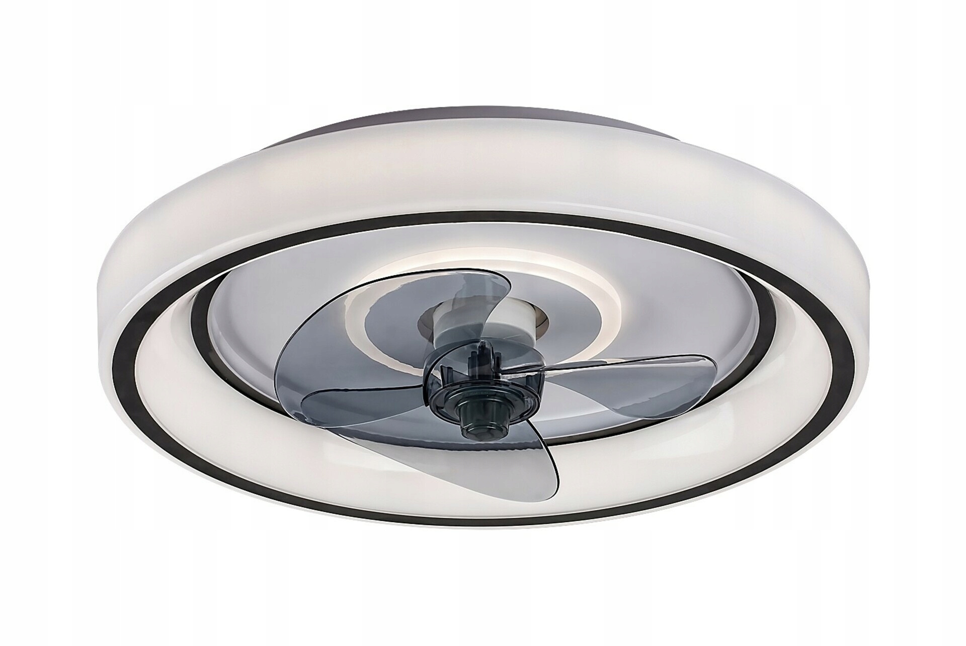 Stropné Led svietidlo s ventilátorom Rabalux Horacio 67W Cct DIM čierne