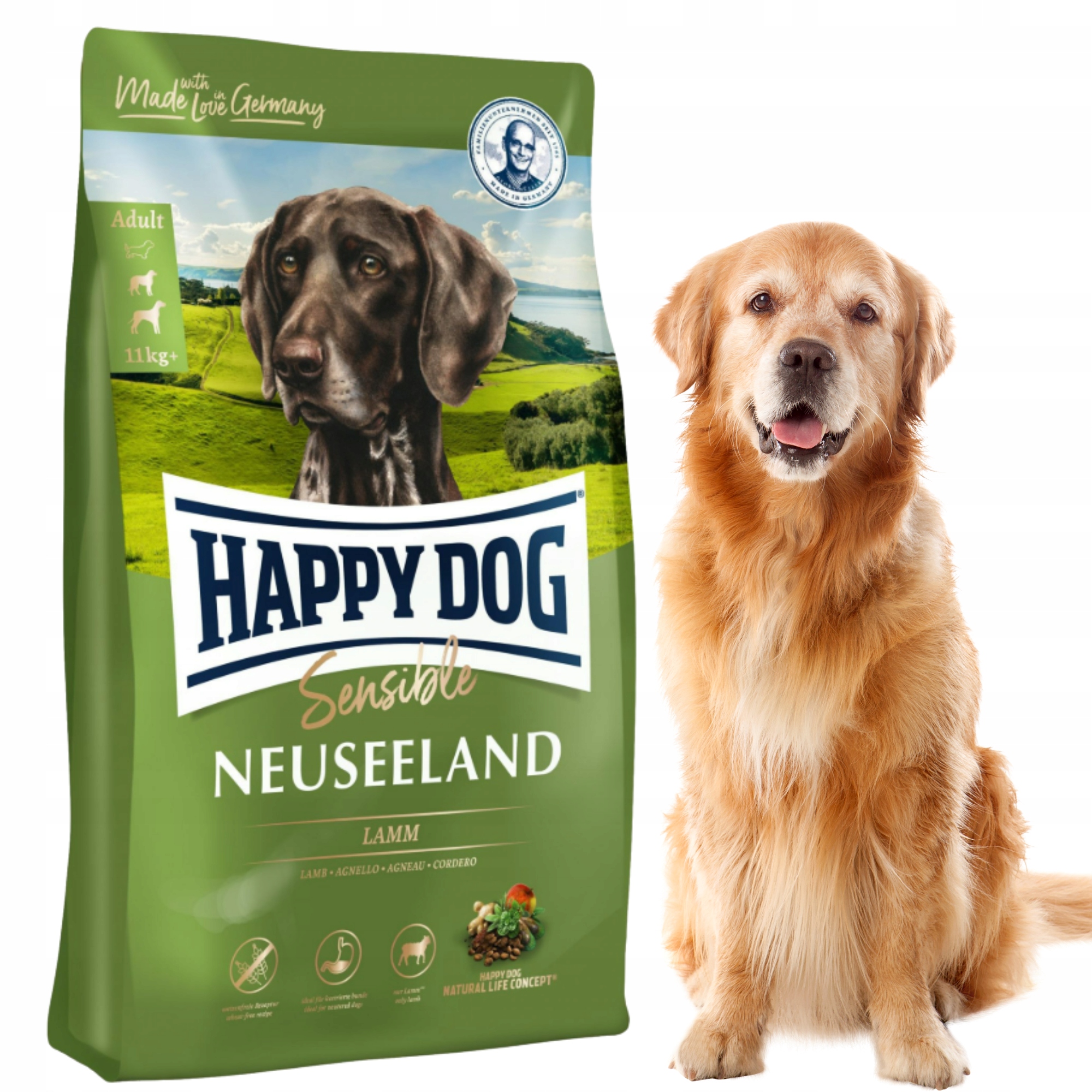 Happy Dog karma dla psa Neuseeland 12,5kg jagnięcina