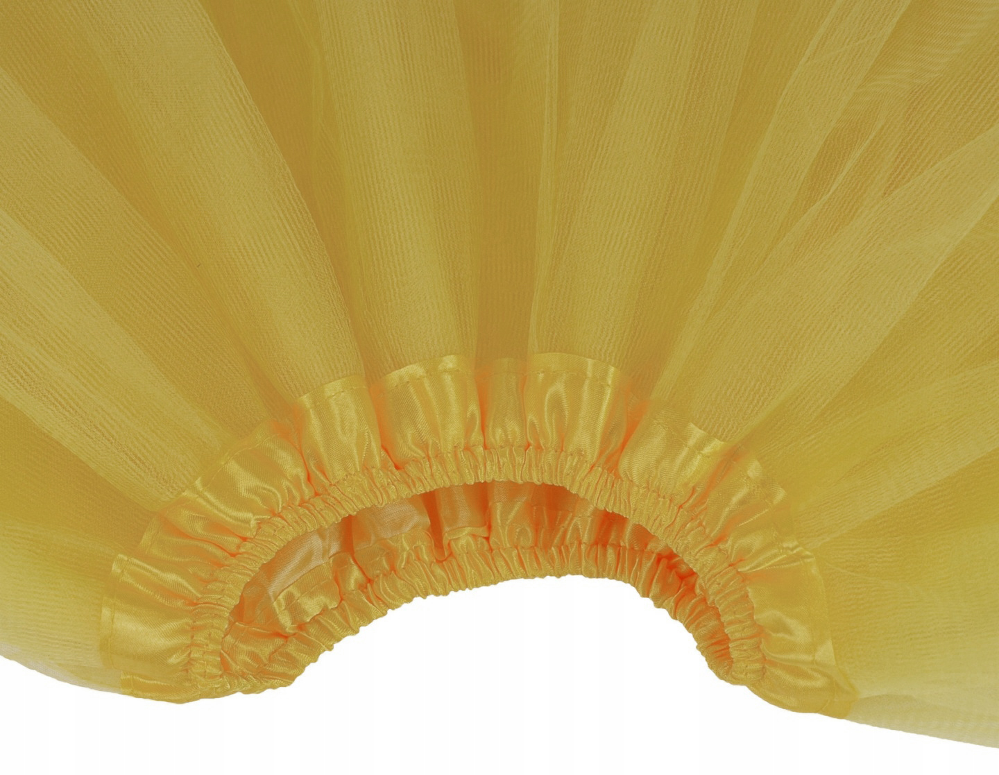 SPÓDNICZKA TIULOWA podszewką SPÓDNICA 50cm ZŁOTY Marka inna