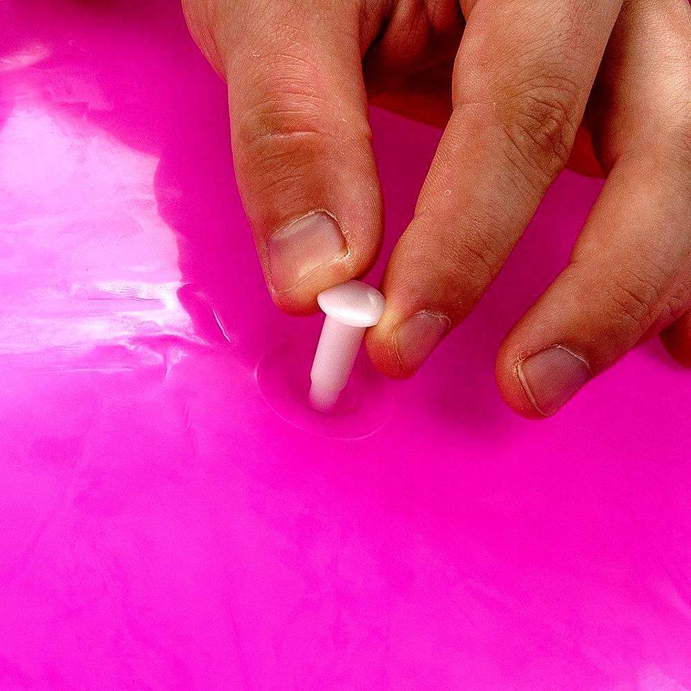 Piłka skacząca Meteor RÓŻOWA 65CM DLA DZIECI MOCNA Średnica 65 cm