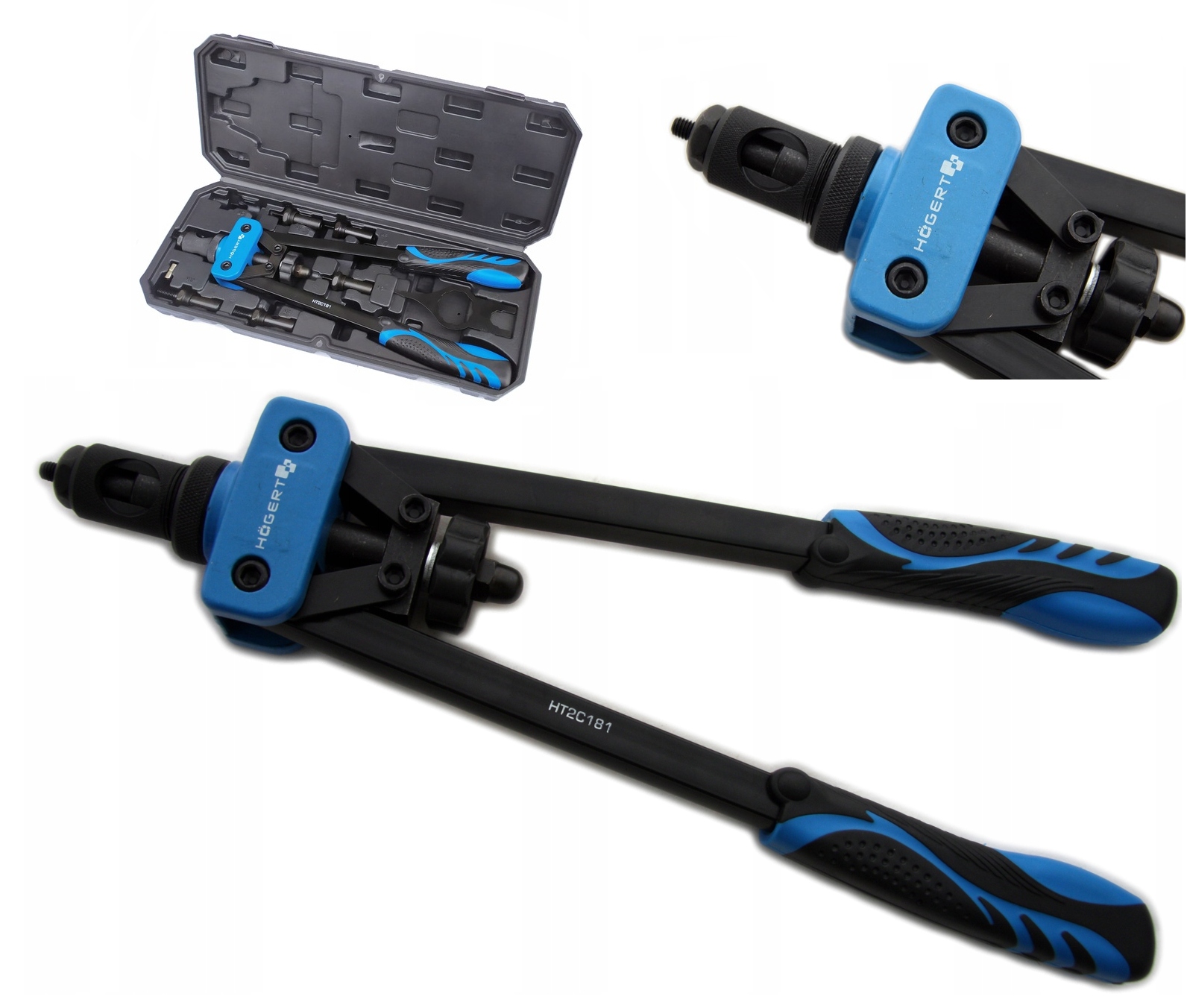 Ножничный КЛЕПАЛЬНЫЙ станок для заклепок M3-M10 HOGERT