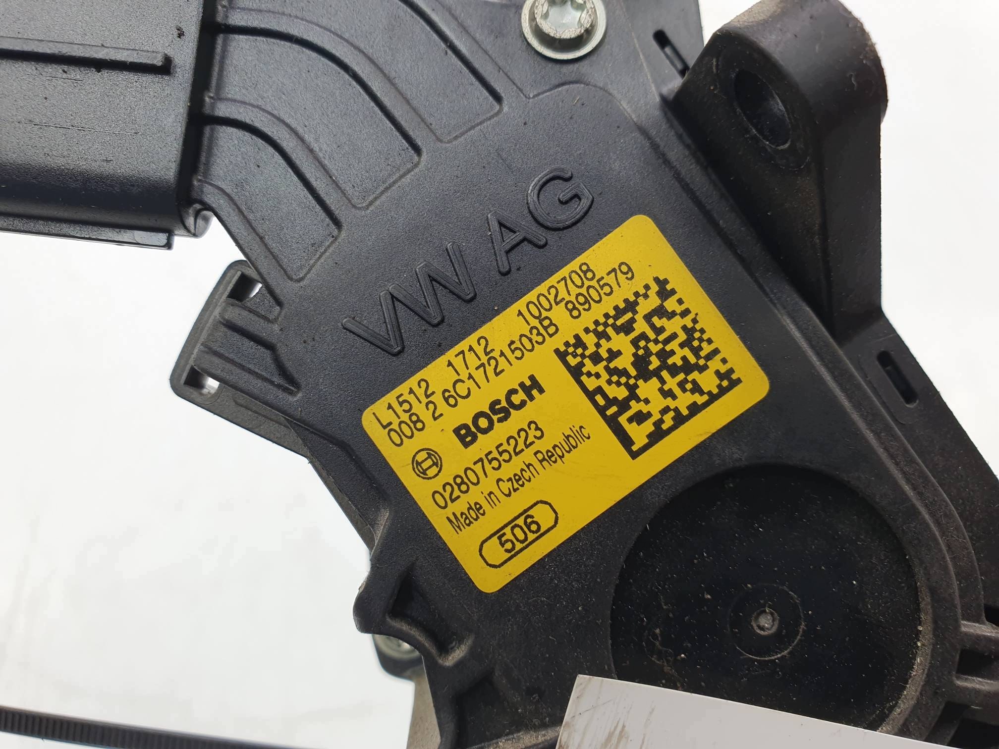 PEDAL 6C1721503B SEAT IBIZA IV