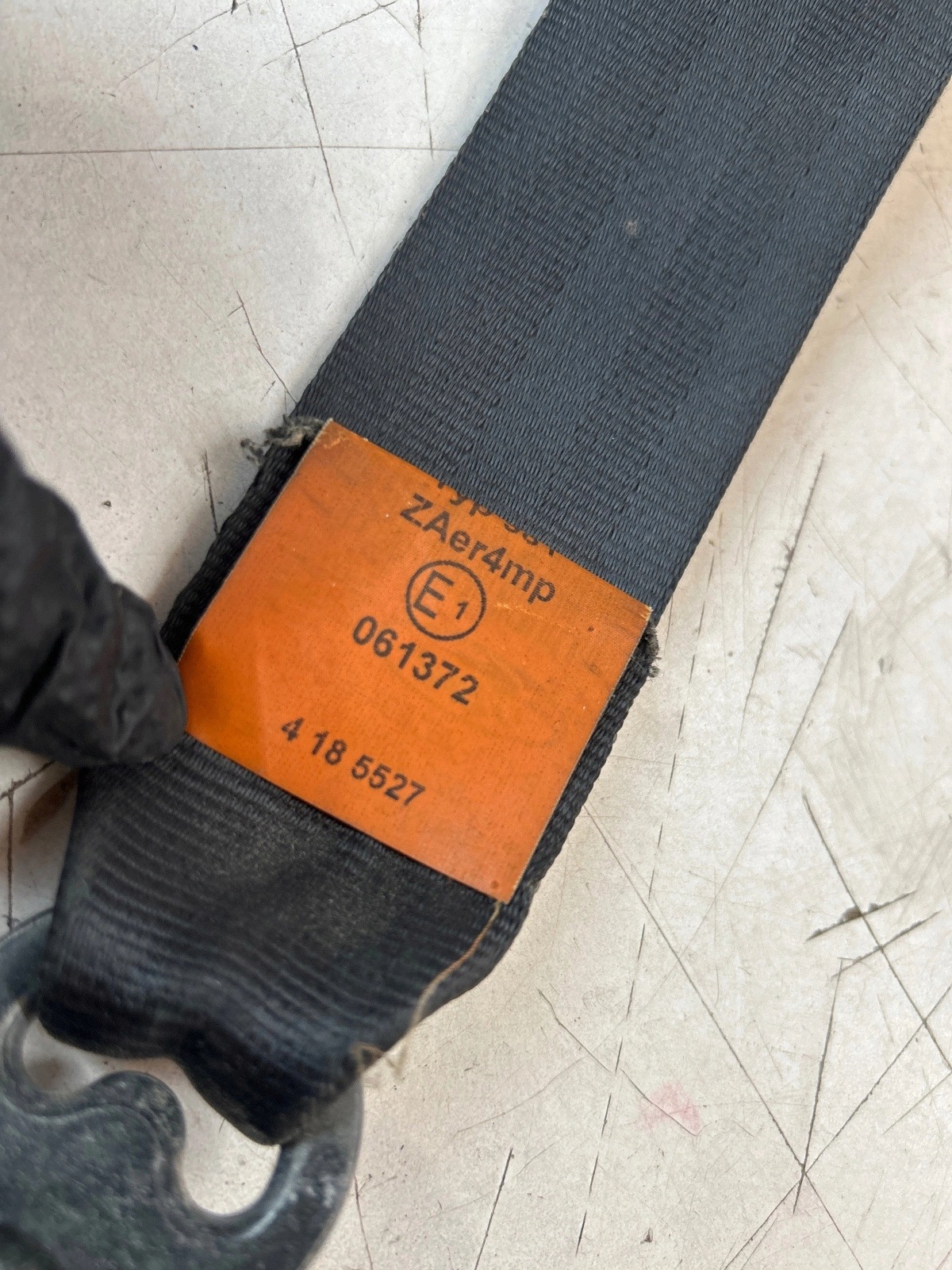 tension belt safety front front right Ford Transit Custom