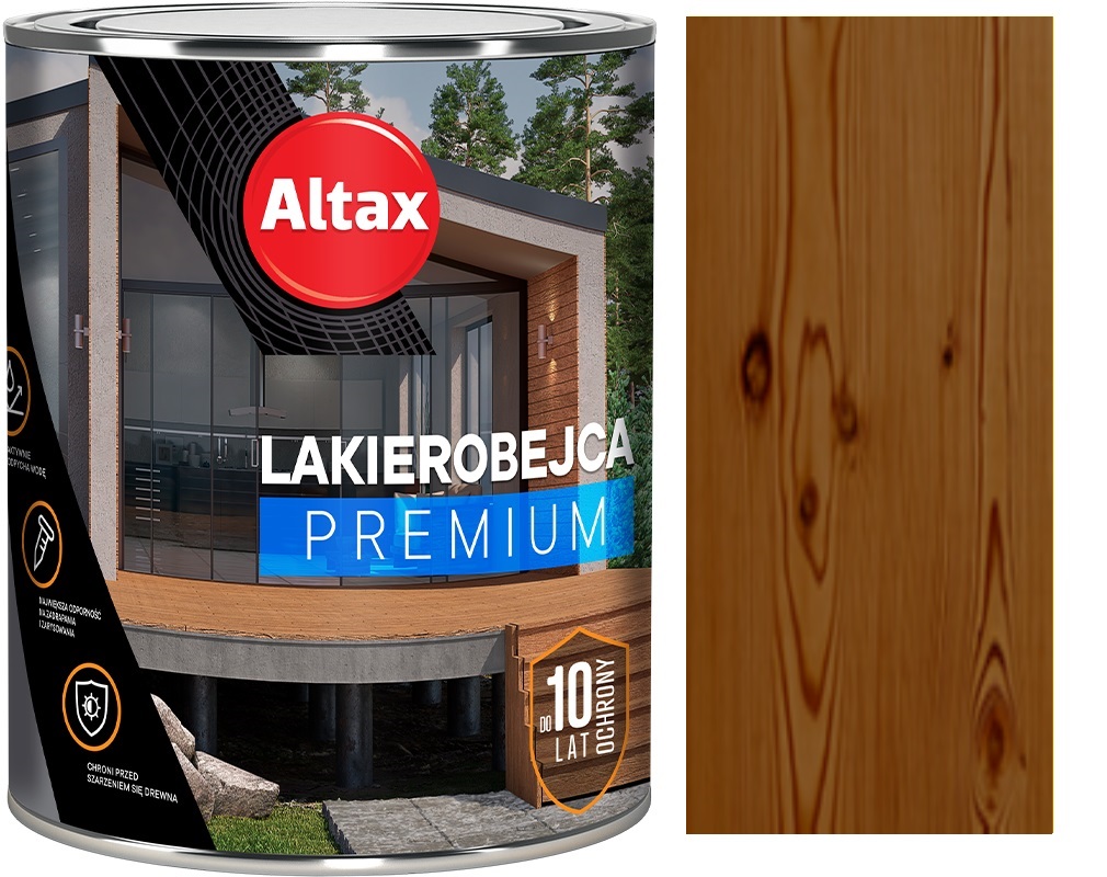 Altax Lakierobejca Premium 2,5L Orzech