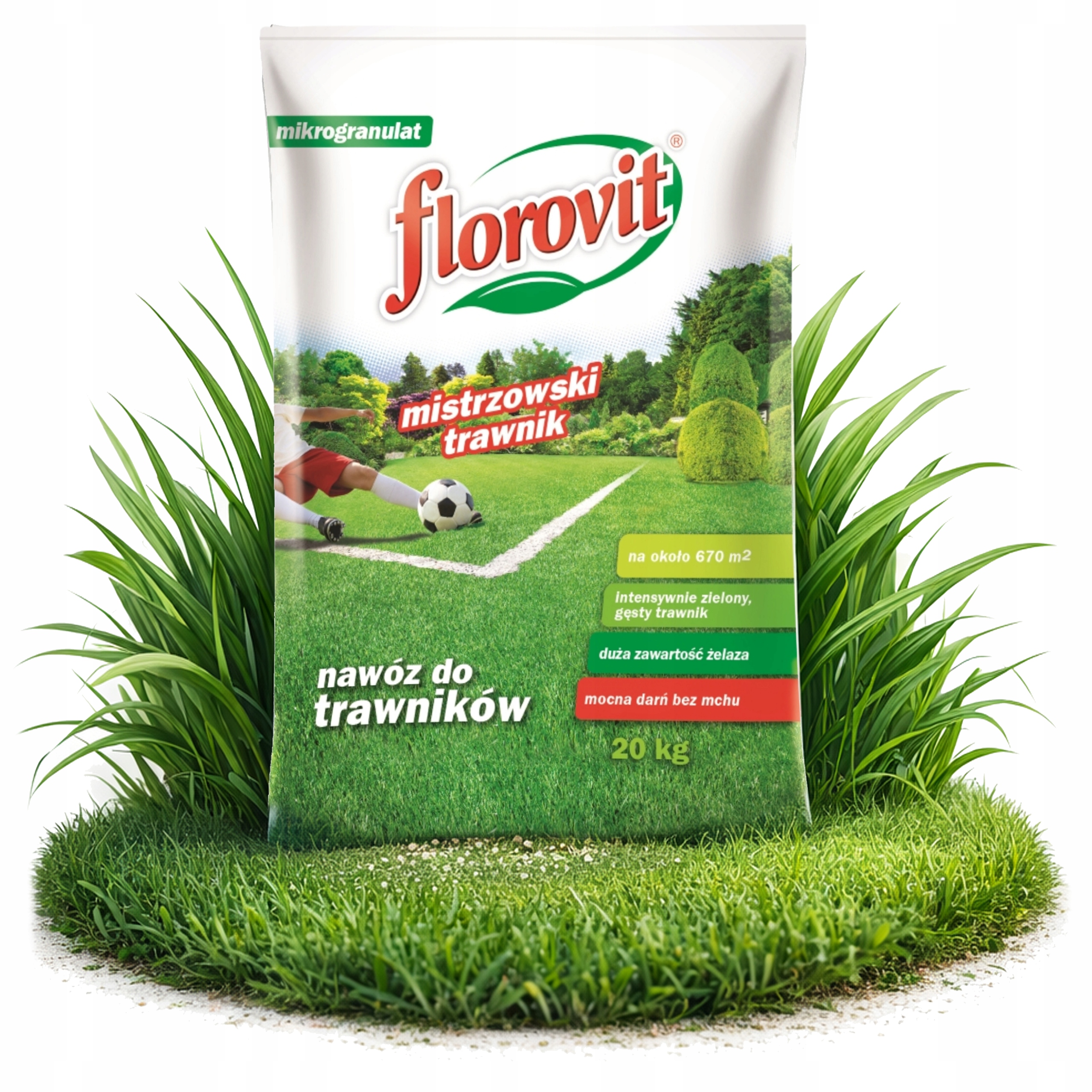 Nawóz Do Trawnika Florovit Mistrzowski Trawnik 20kg Nawóz Granulowany