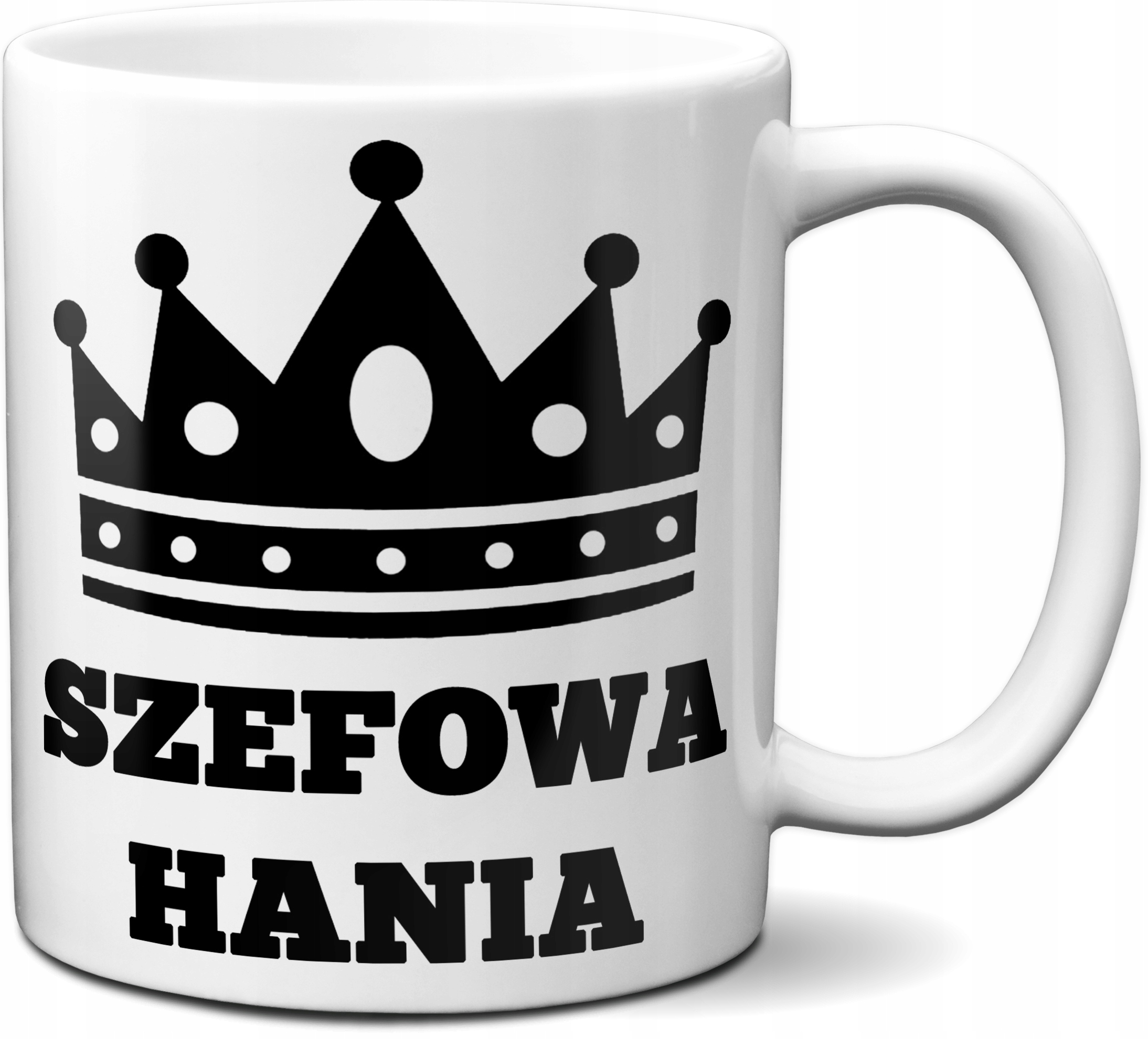 

Kubek Szefowej Kierowniczki Kobieta Korona Imię